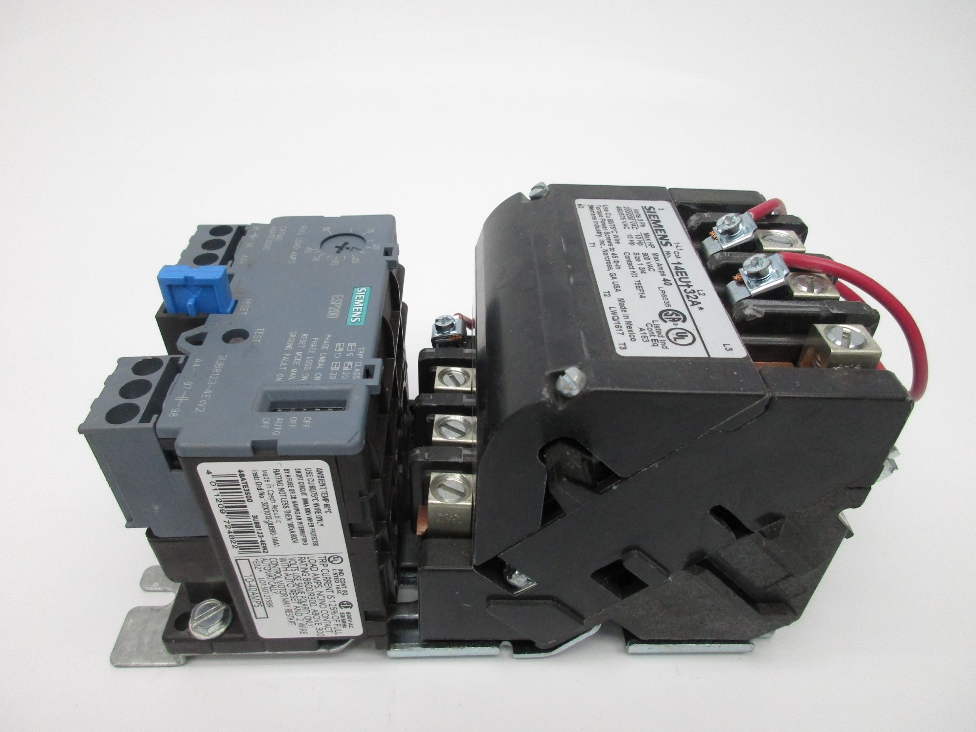 SIEMENS 14EU+32A 3UB8123-4EW2 75D73070A UNMP
