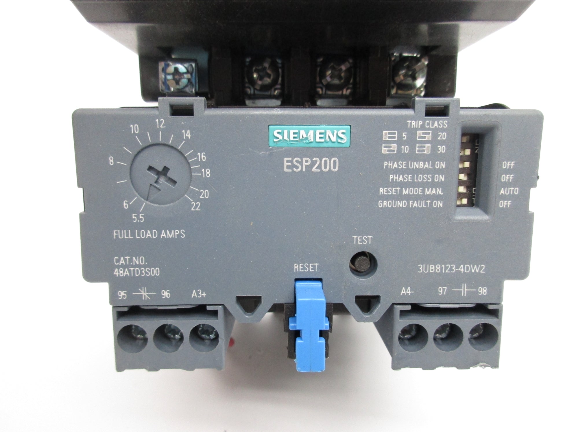 SIEMENS 14CU+32A 3UB8123-4DW2 75D73070A (AS PICTURED) UNMP