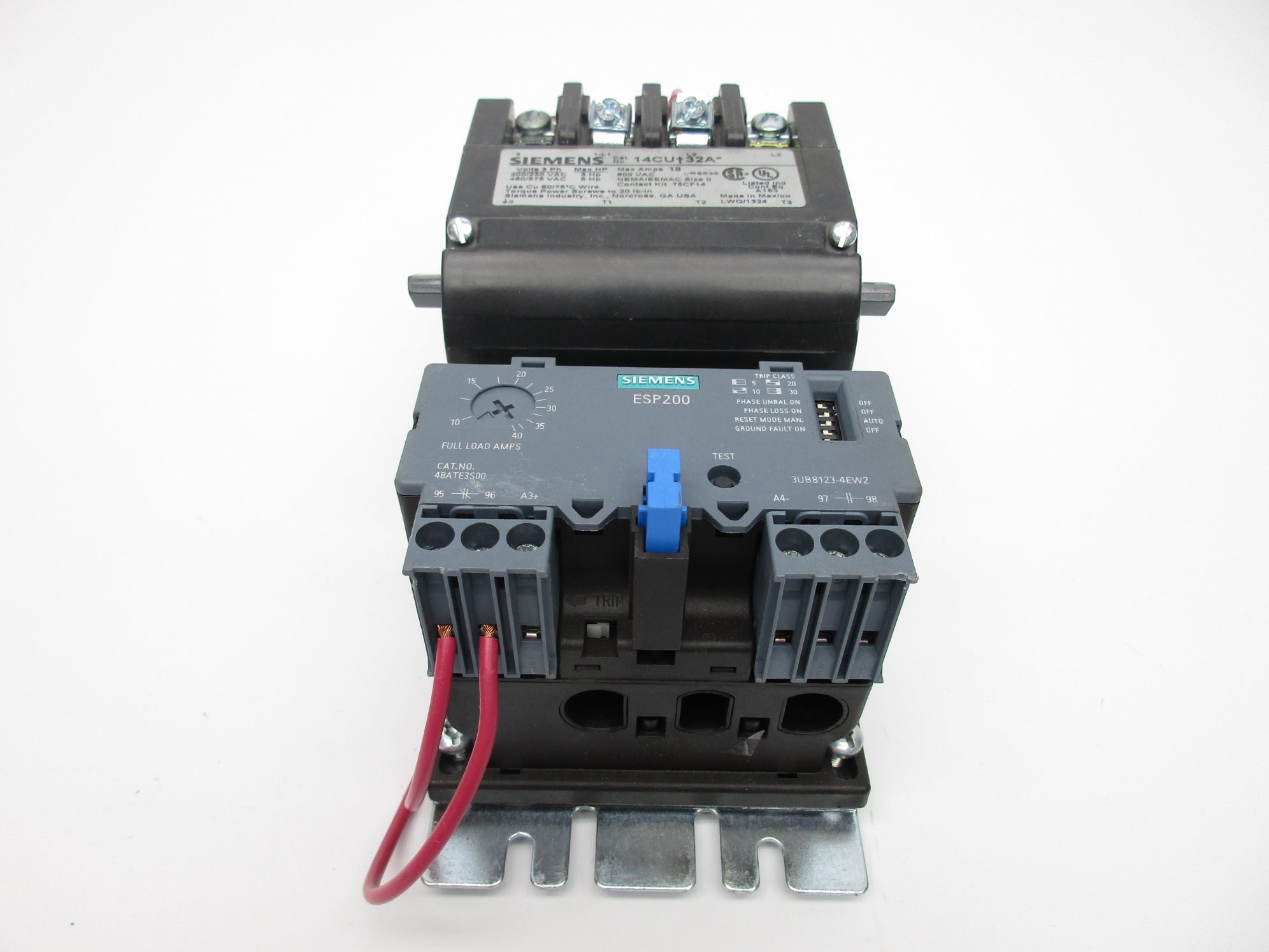 SIEMENS 14CU+32A 3UB8123-4EW2 75D73070A UNMP