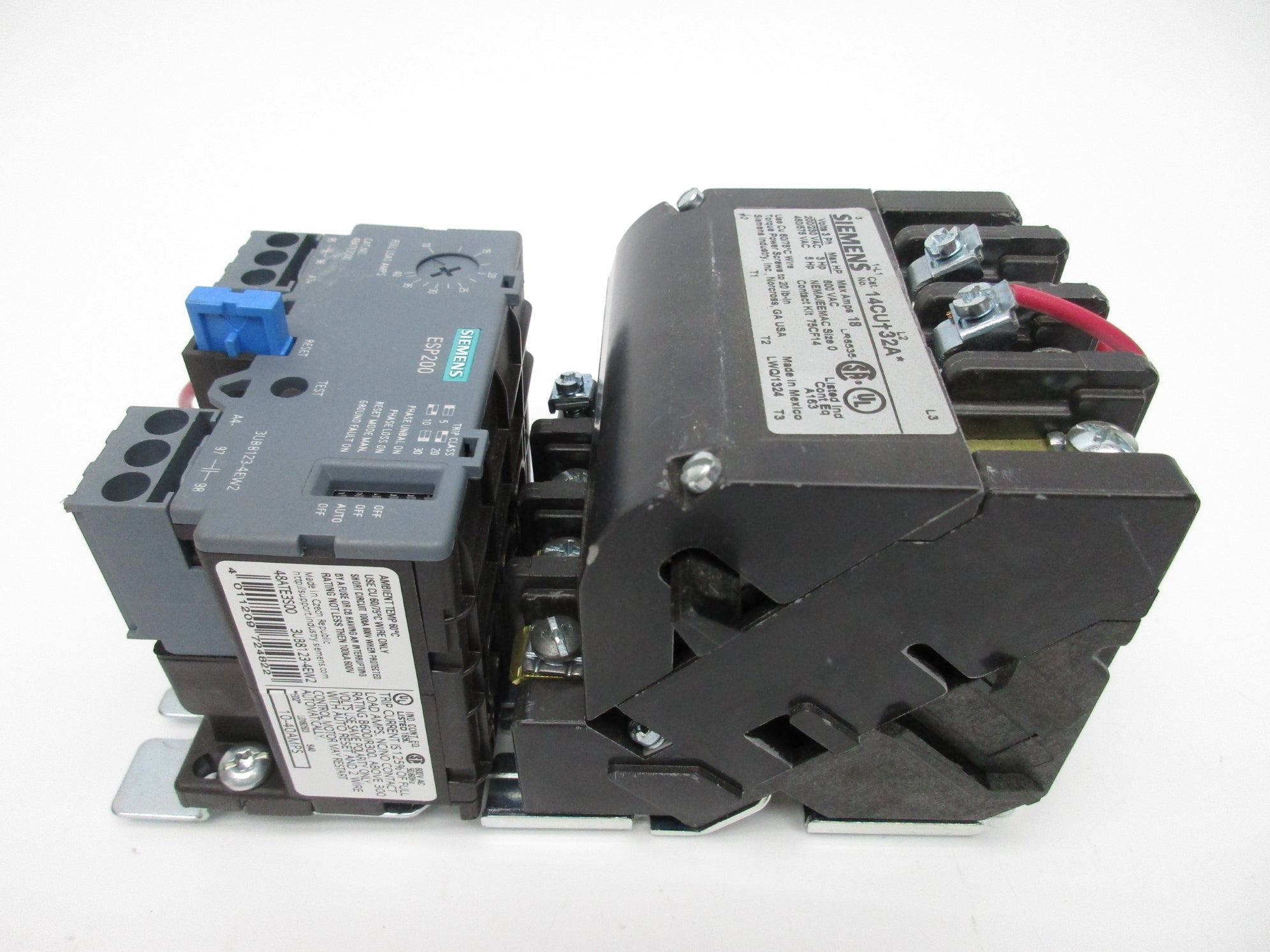 SIEMENS 14CU+32A 3UB8123-4EW2 75D73070A UNMP