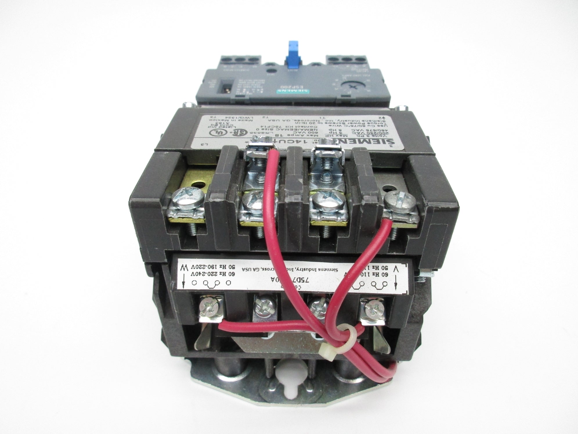 SIEMENS 14CU+32A 3UB8123-4EW2 75D73070A UNMP