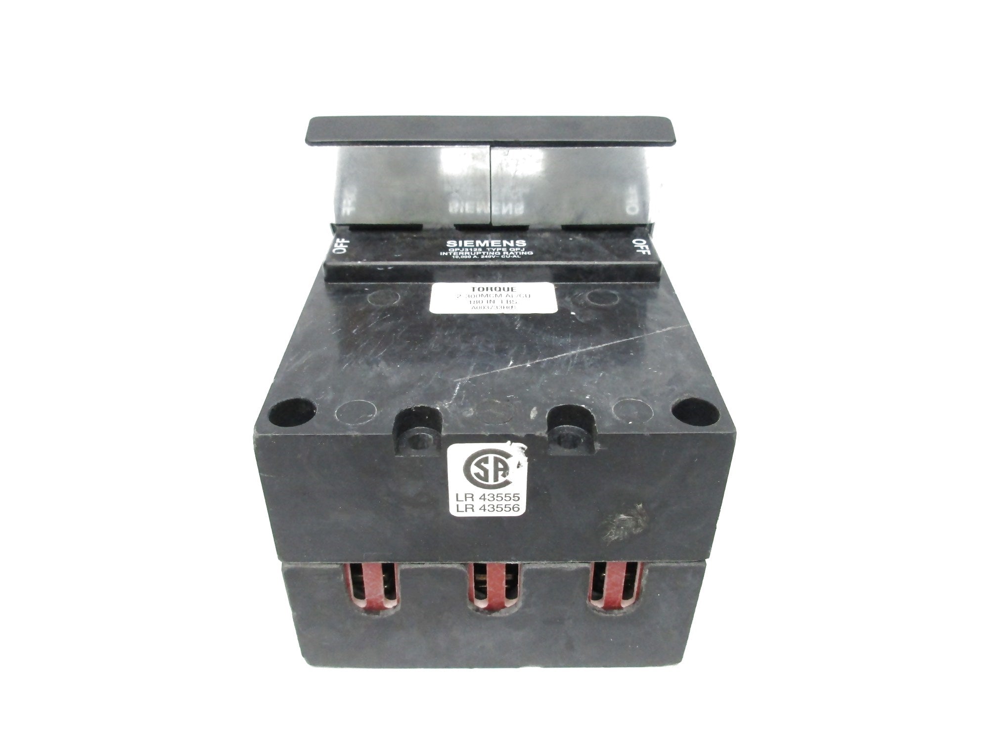 SIEMENS QPJ3125 125A 240V UNMP