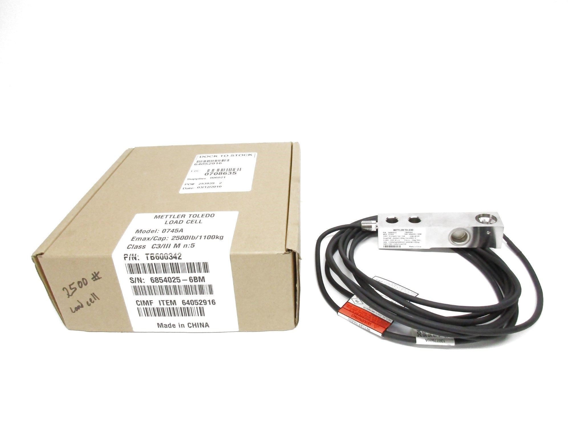 METTLER TOLEDO TB600342 0745A NSMP