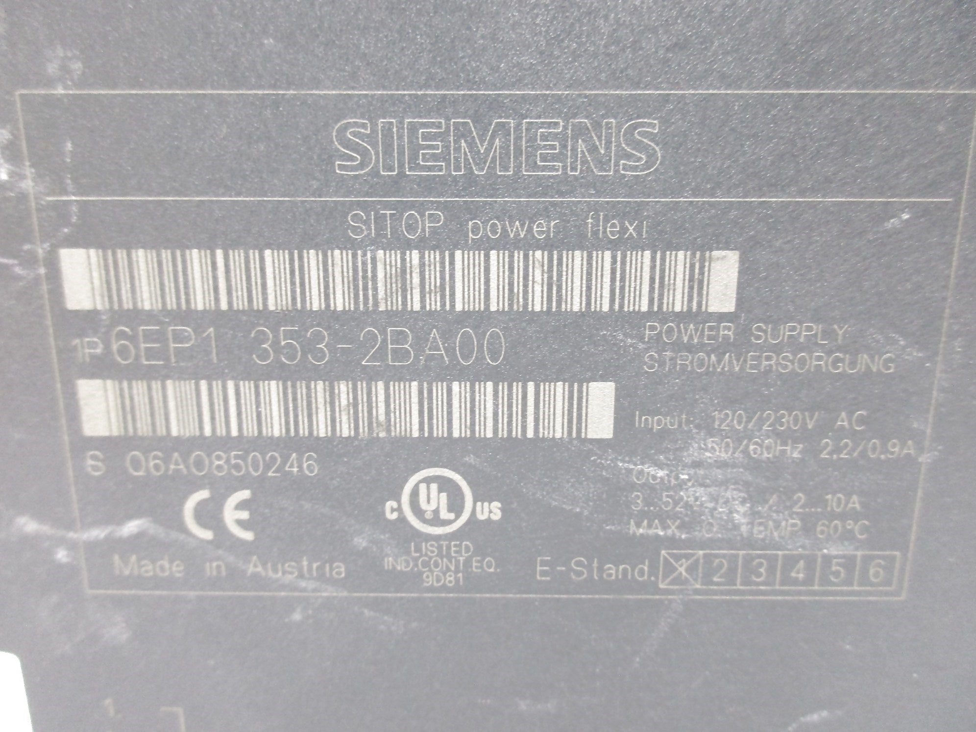 SIEMENS 6EP1353-2BA00 UNMP