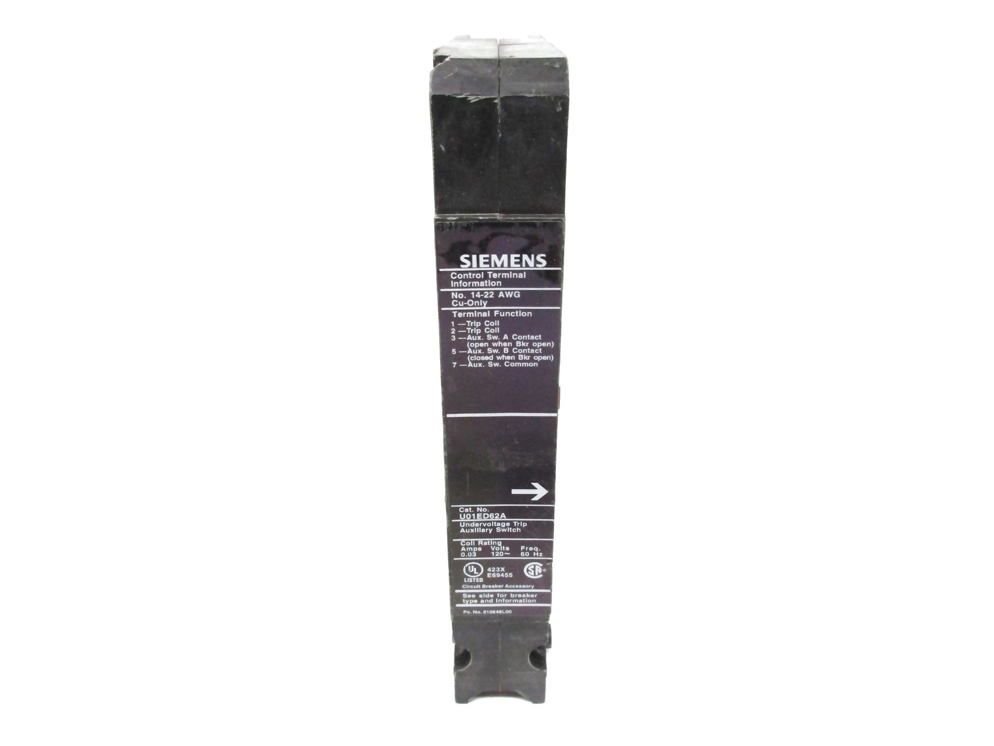 SIEMENS U01ED62A UNMP