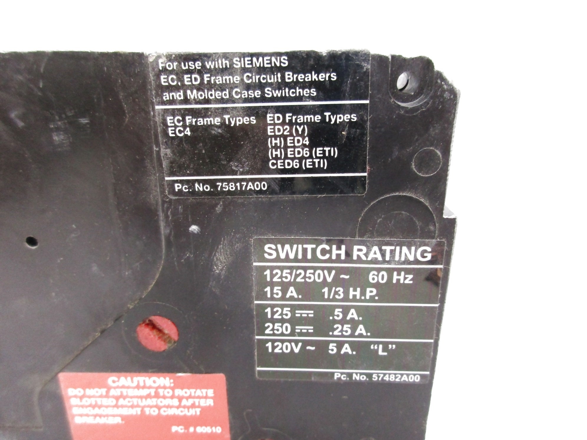 SIEMENS U01ED62A UNMP