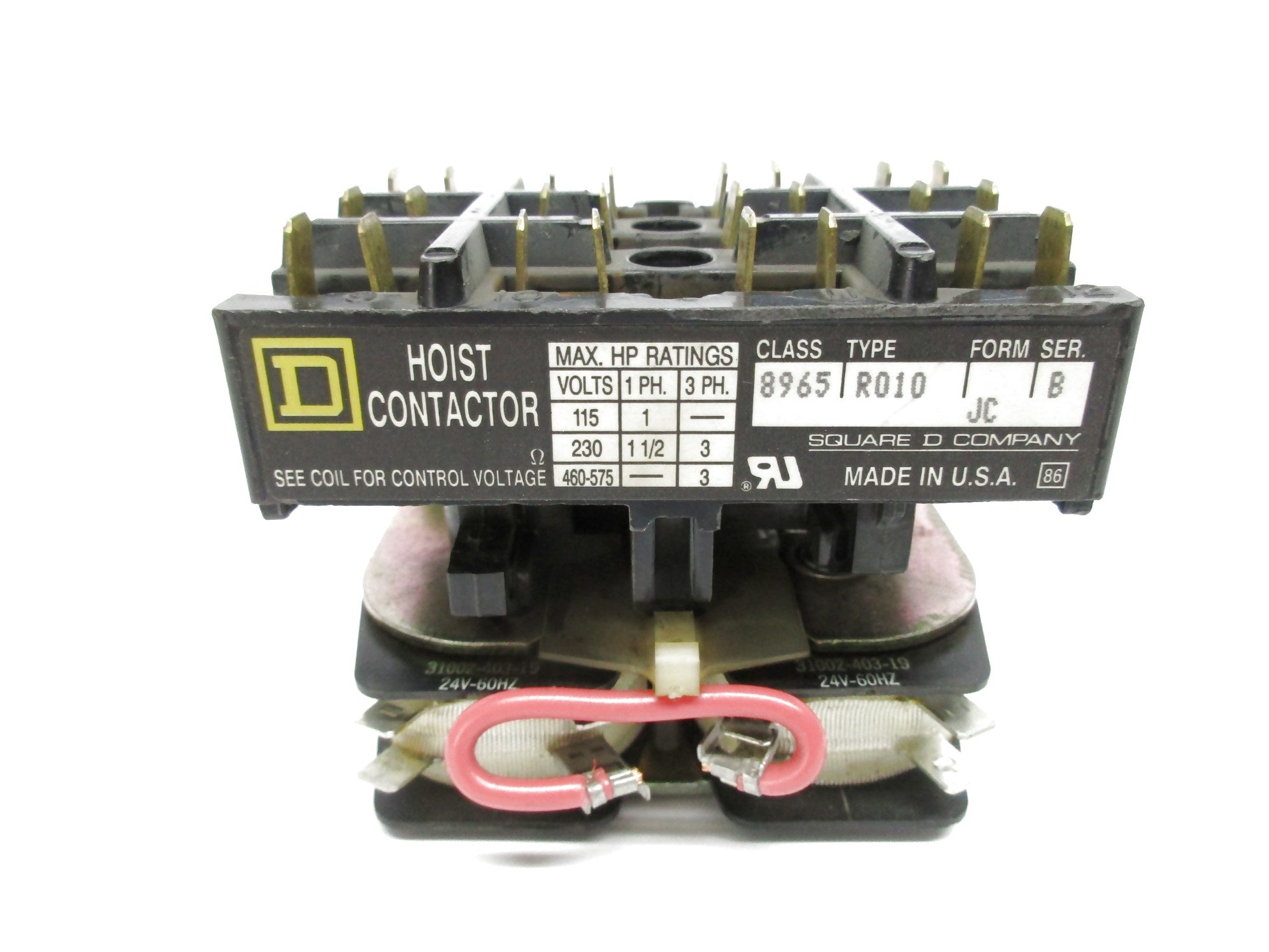 SQUARE D 8965R010 SER. B UNMP