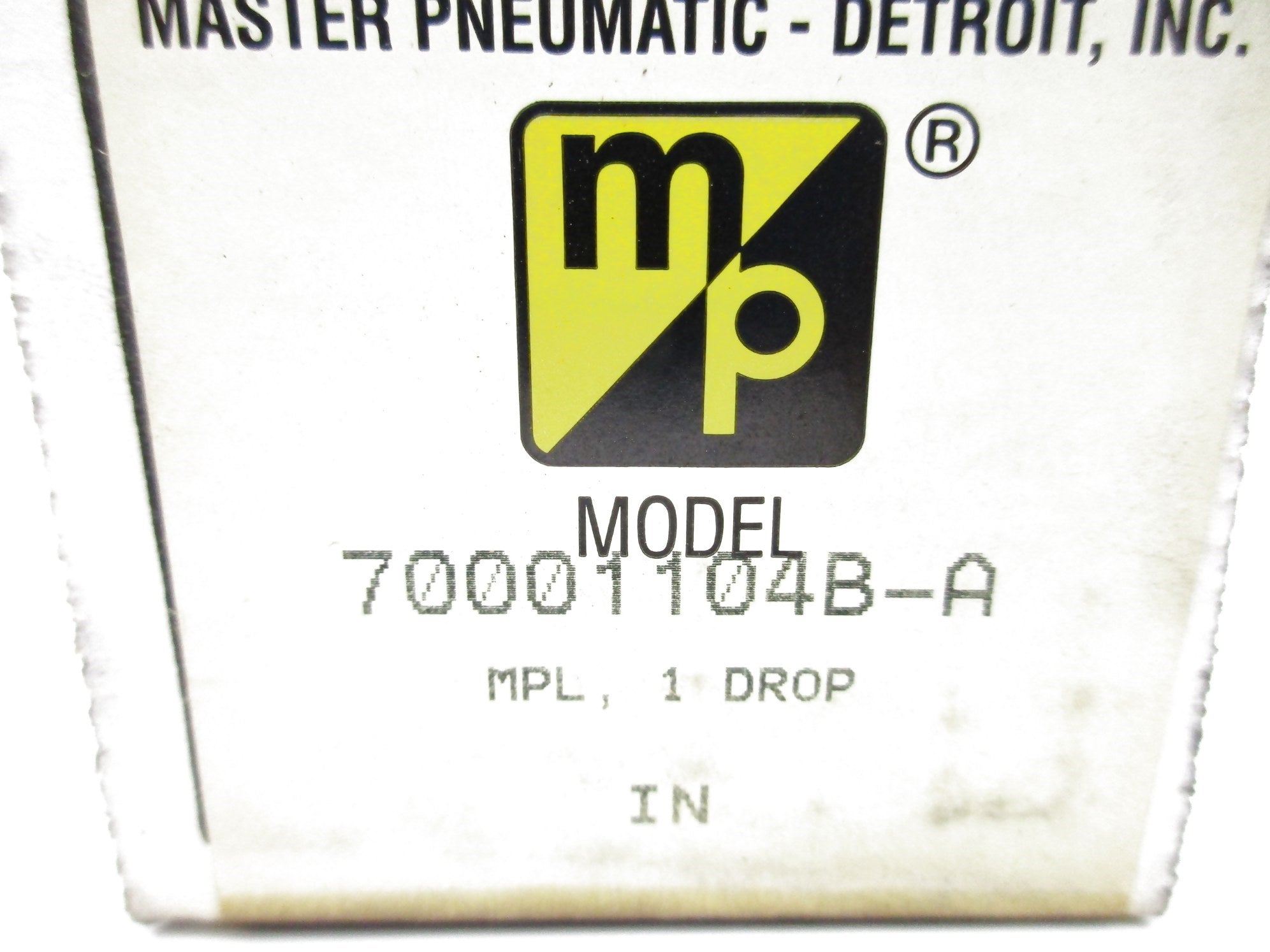 MASTER PNEUMATIC 70001104B-A NSMP