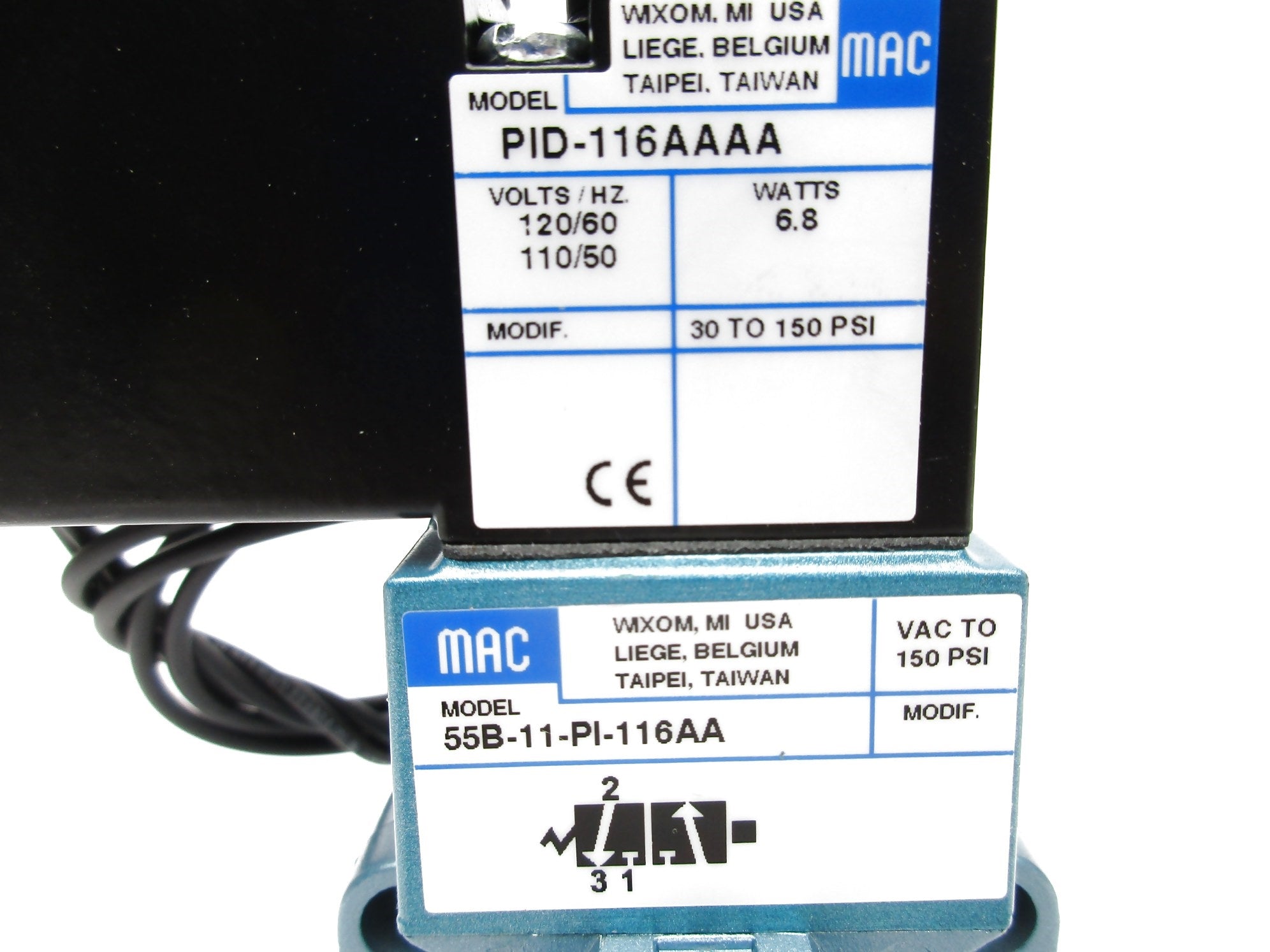 MAC 55B-11-PI-116AA 120/60 110/50 NSMP