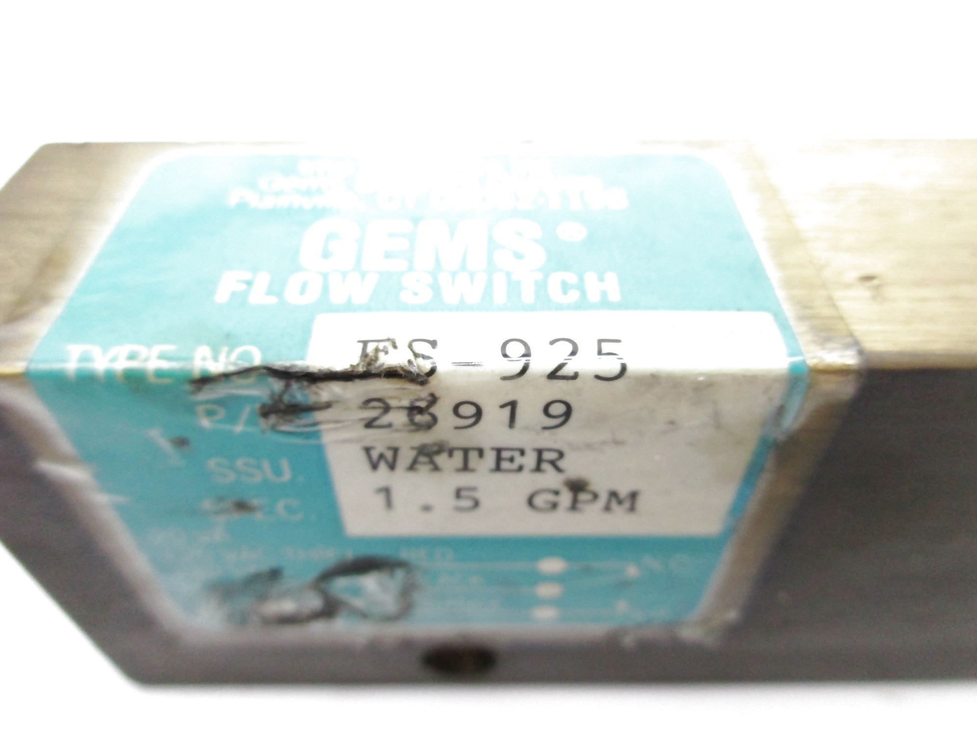 GEMS SENSORS 26919 FS-925 UNMP