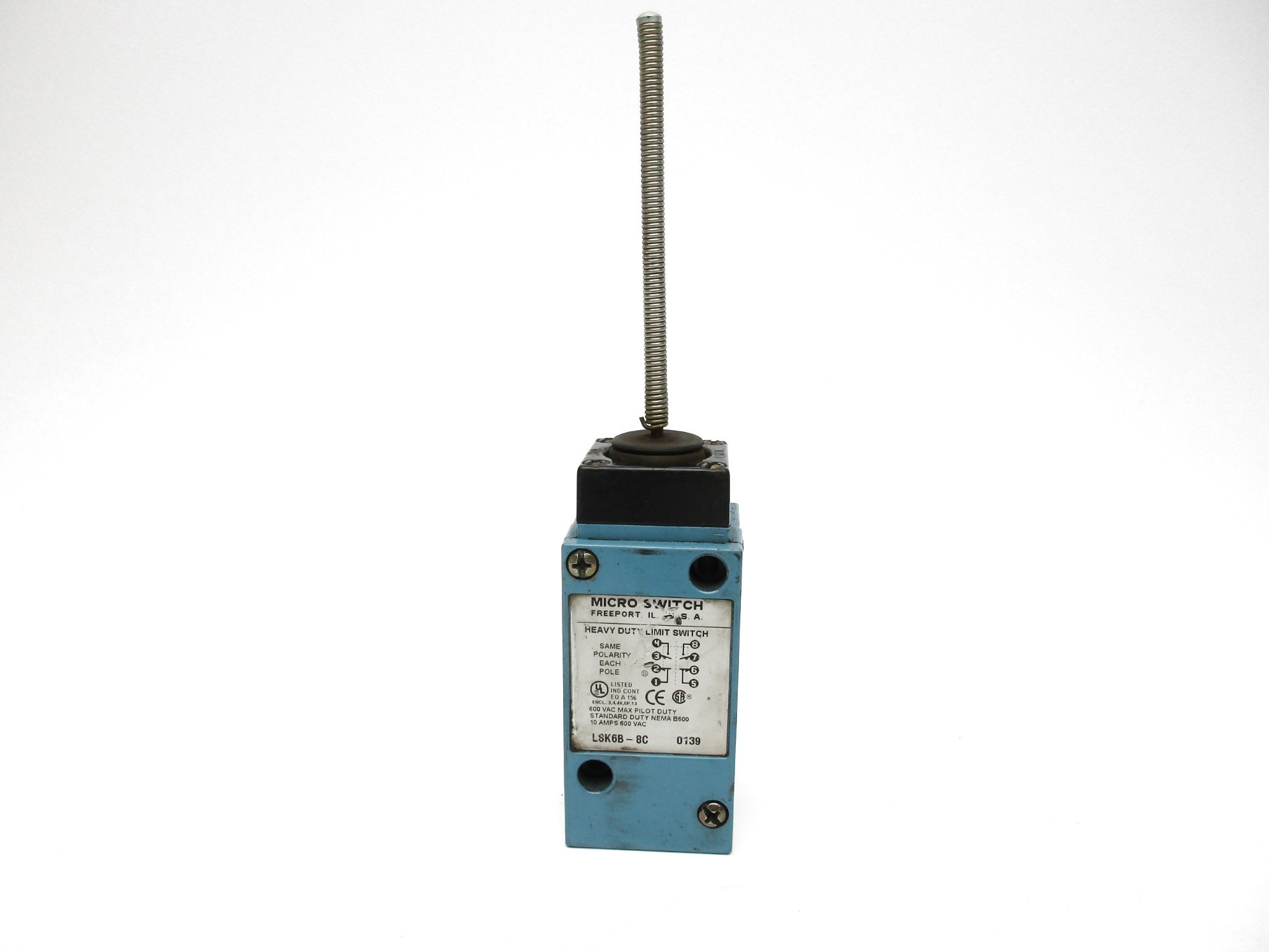 MICRO SWITCH LSK6B-8C UNMP