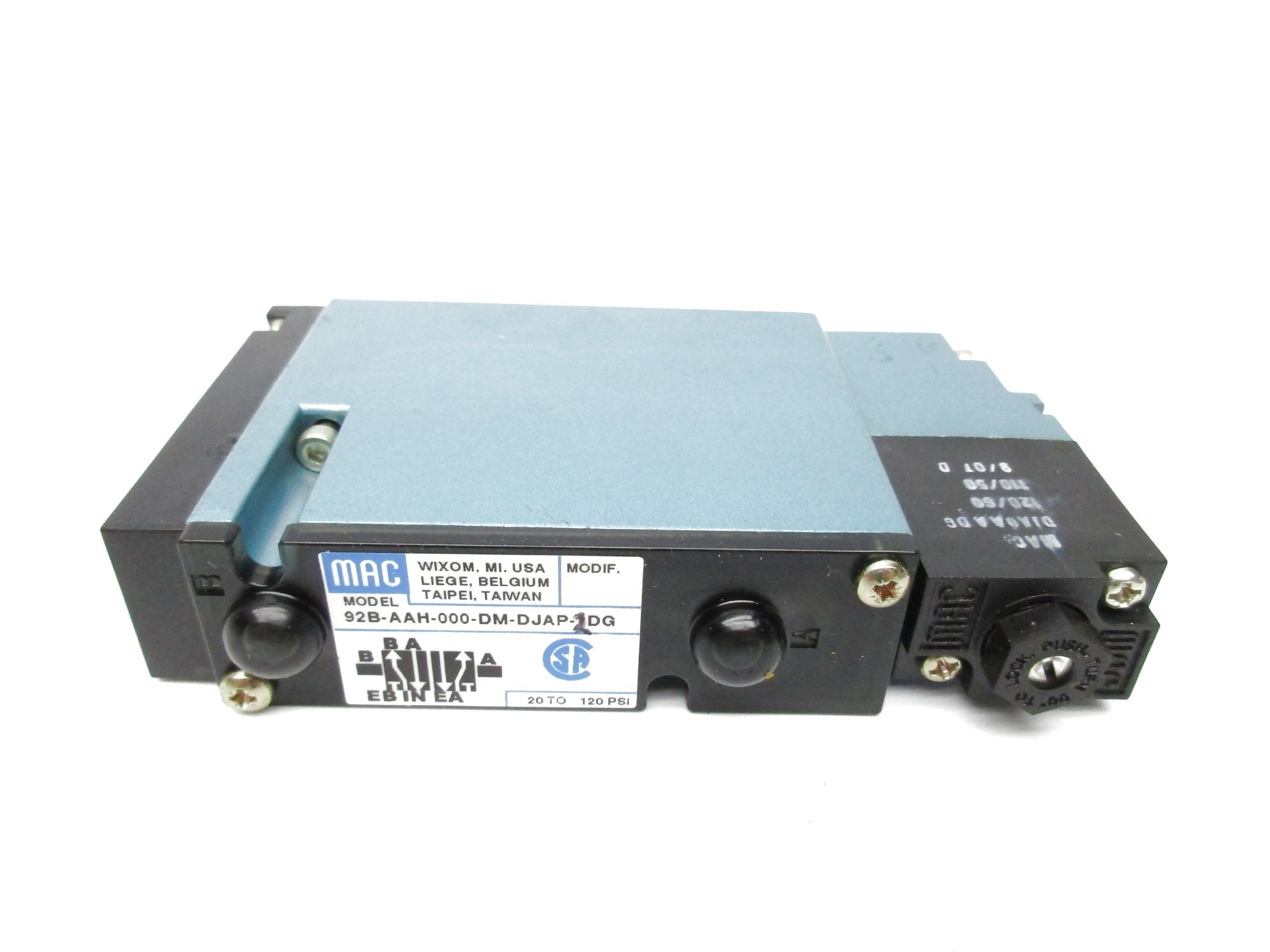 MAC 92B-AAH-000-DM-DJAP-2DG 120/60 110/50 NSMP