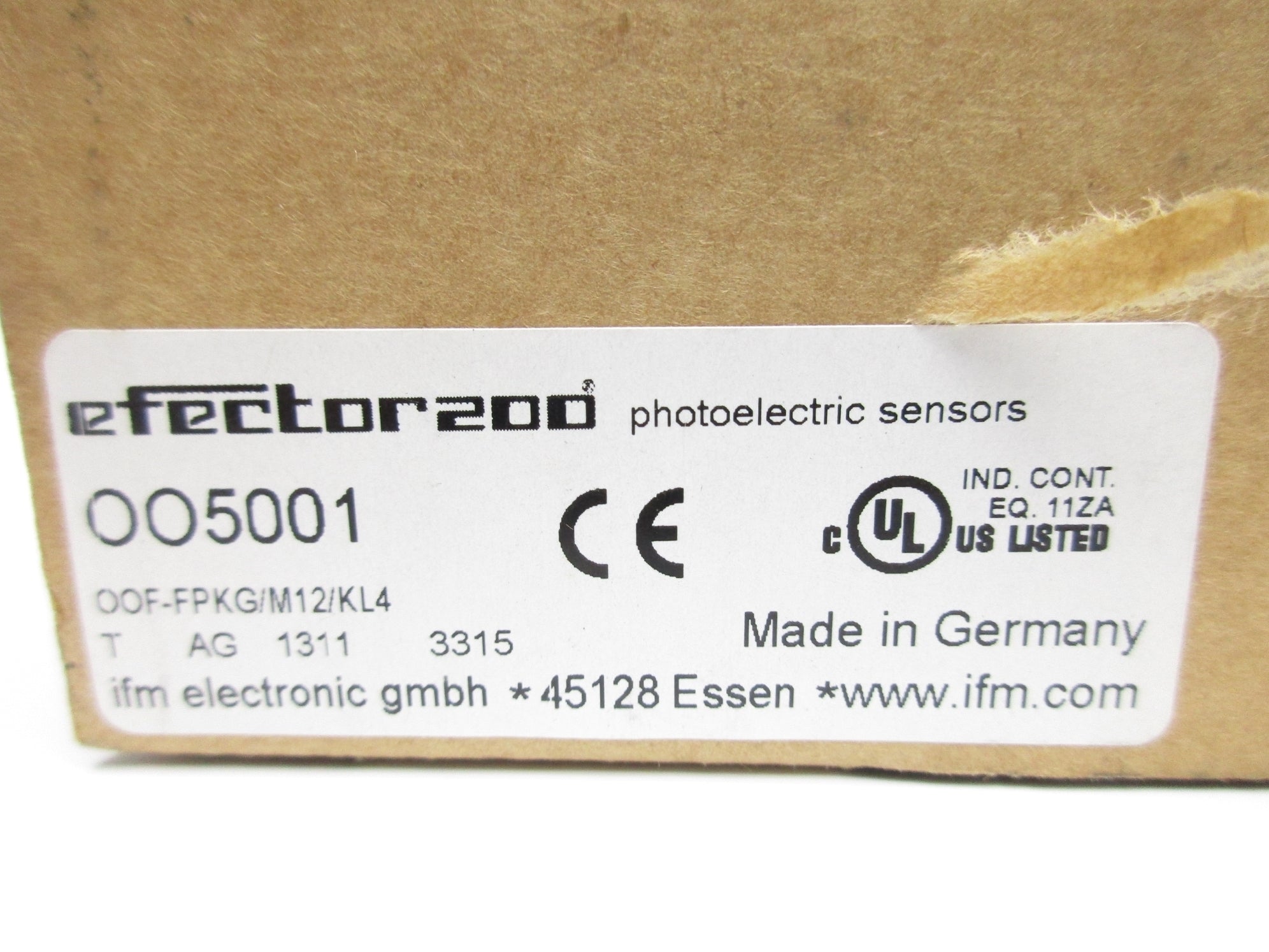 IFM EFECTOR OO5001 NSMP