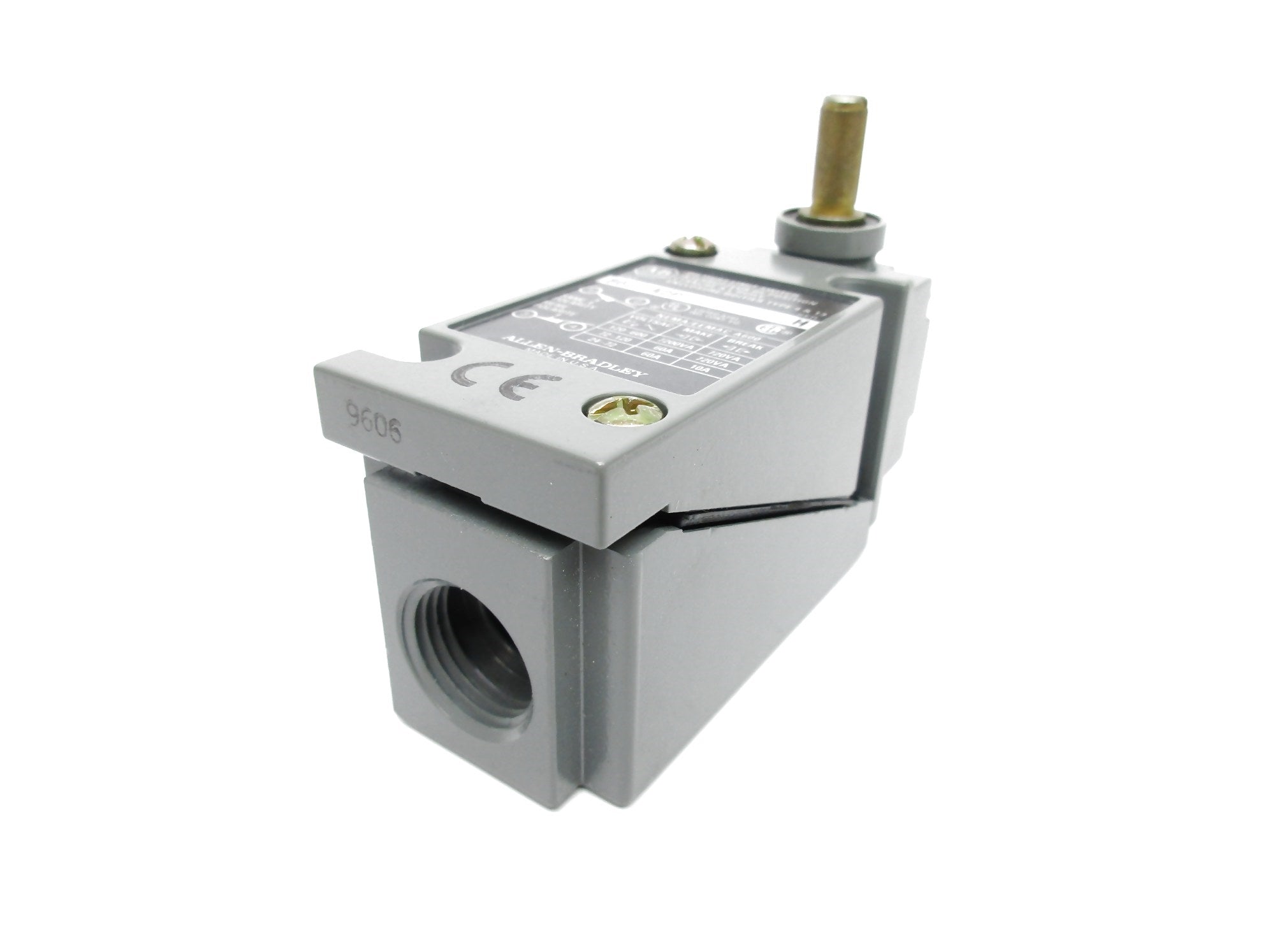 ALLEN BRADLEY 802T-A2P SER. H 120-600VAC 60A  (BK/YL) NSMP