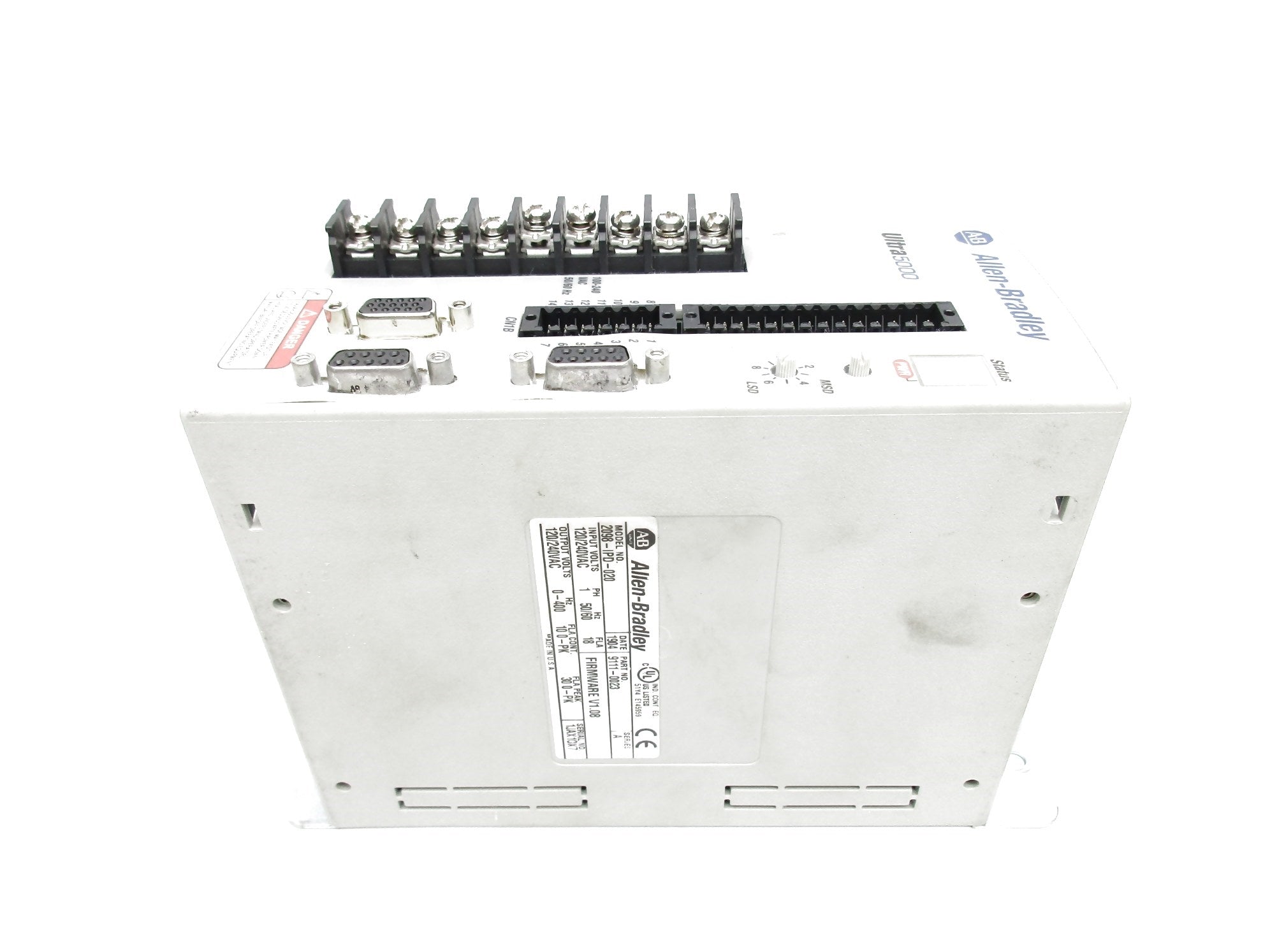 ALLEN BRADLEY 2098-IPD-020 SER. A F/W V1.08 NSNP