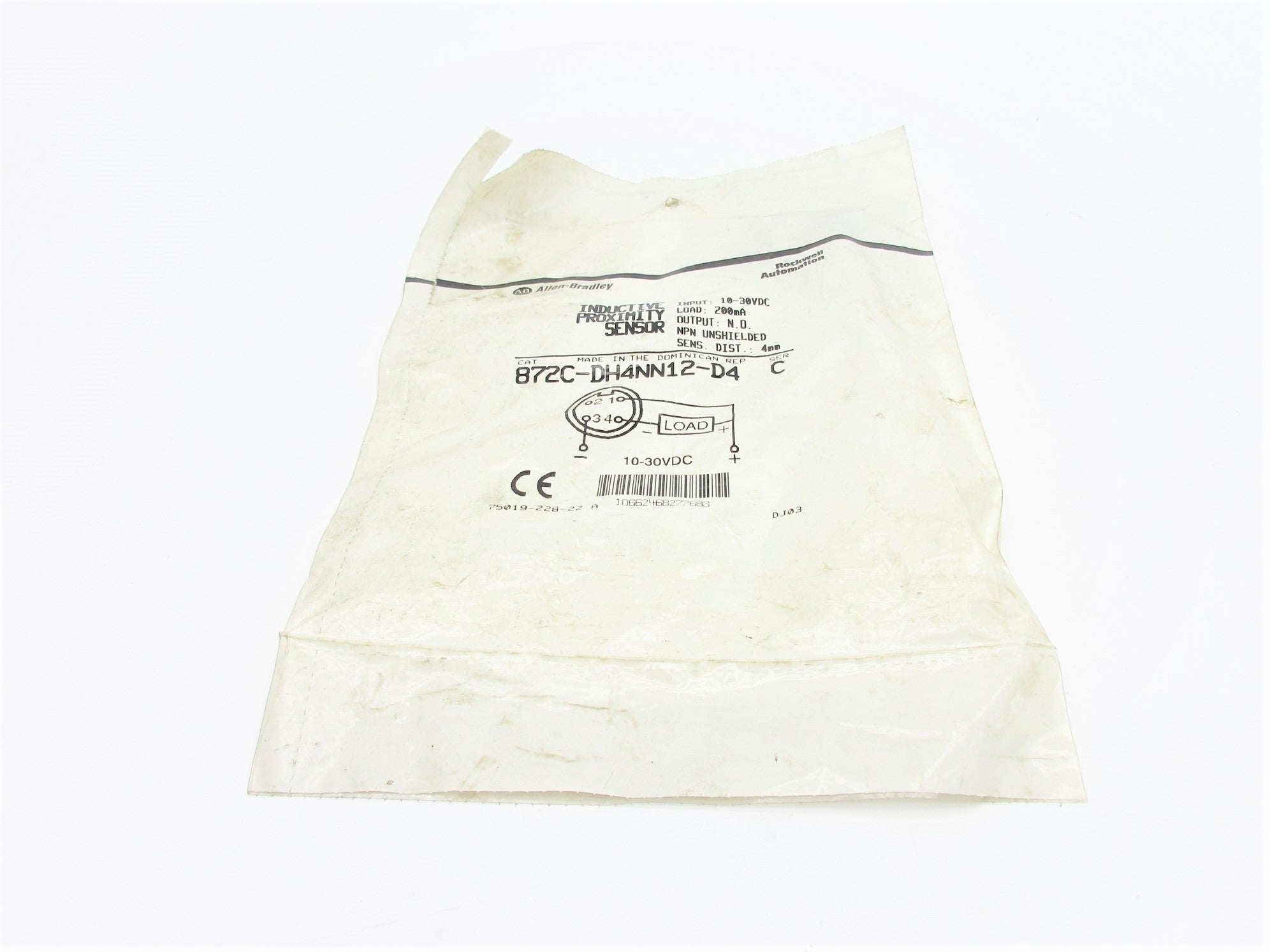ALLEN BRADLEY 872C-DH4NN12-D4 SER. C NSMP