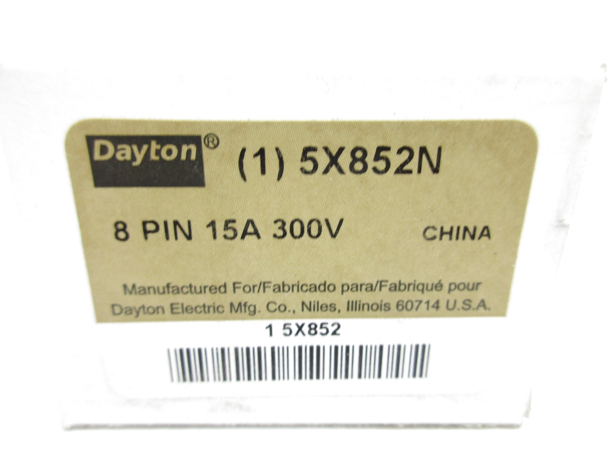 DAYTON 5X852N NSMP