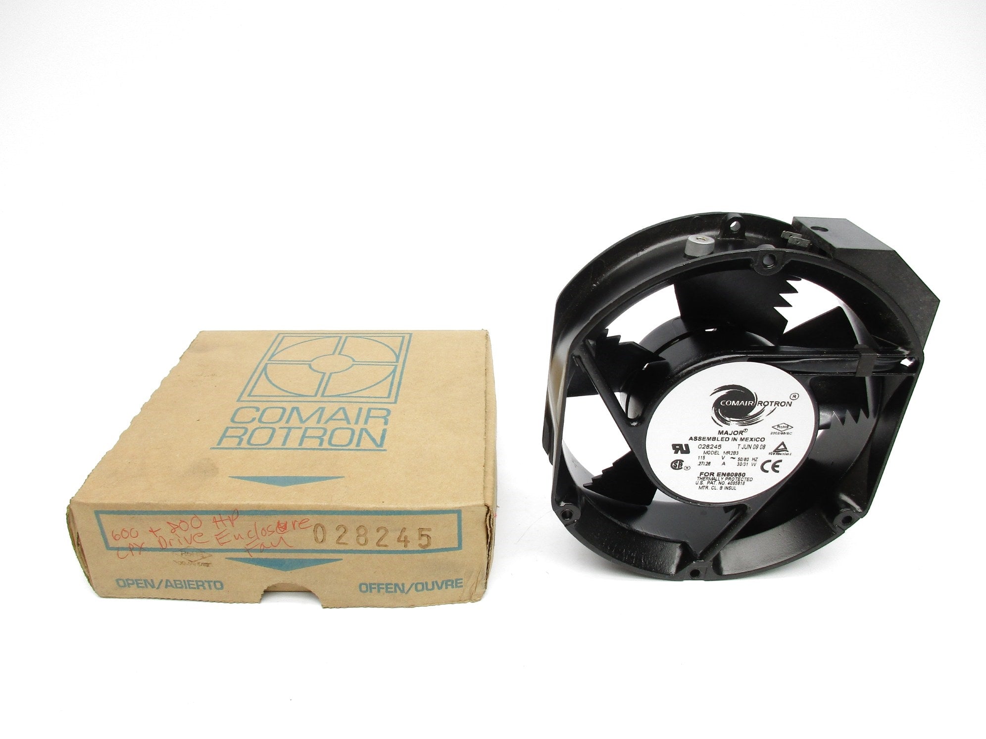 COMAIR ROTRON 028245 115V .27/.26A NSMP