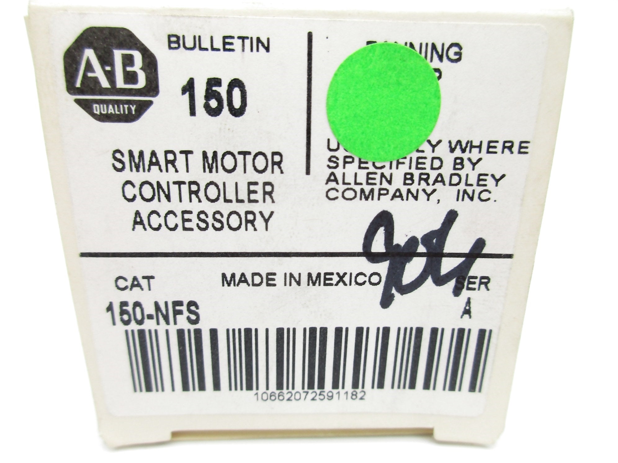 ALLEN BRADLEY 150-NFS SER. A (WH) NSMP