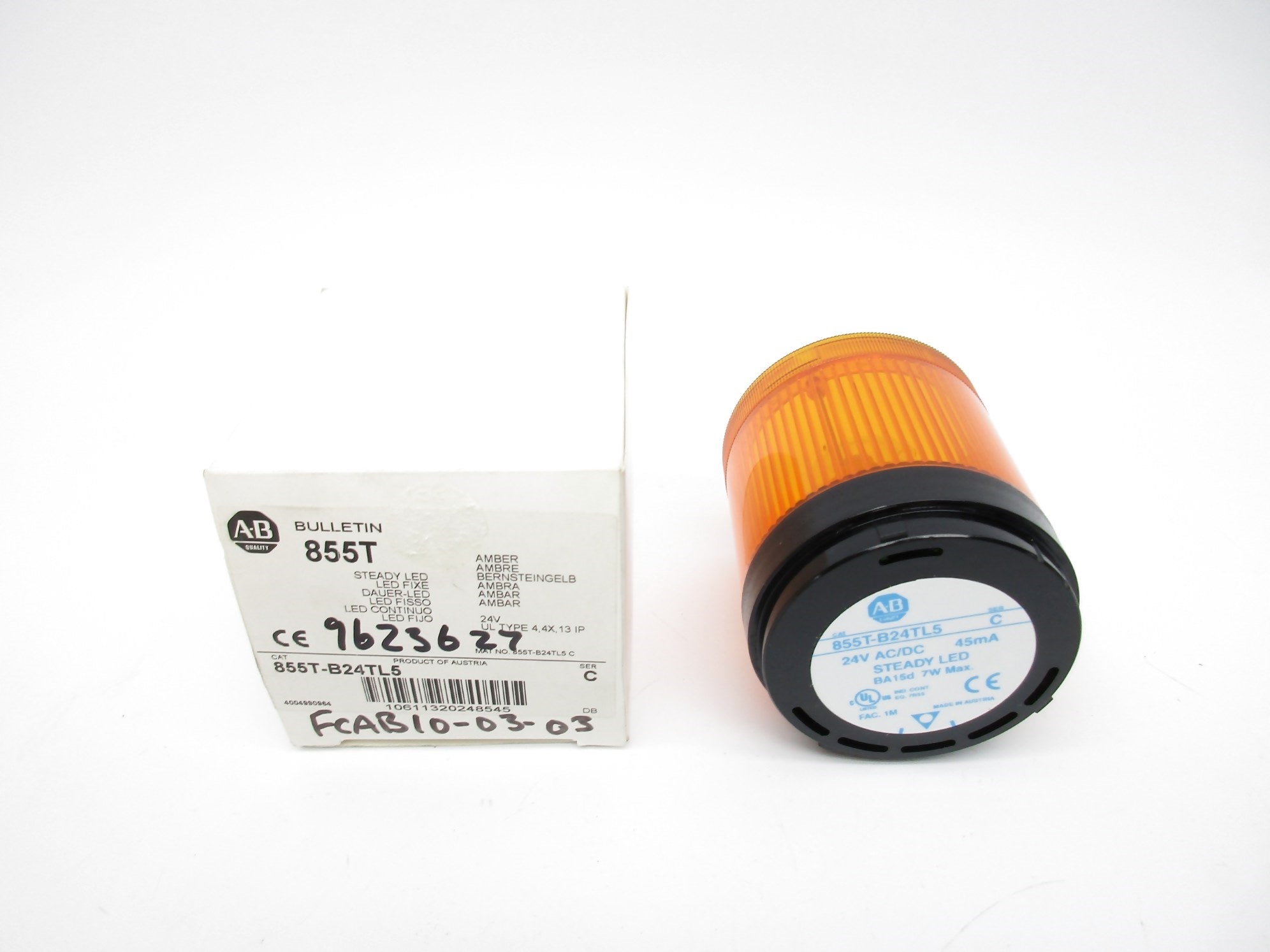 INDUSTRIAL SPARE PART 855T-B24TL5 SER. C 24VAC/DC (WH) NSMP