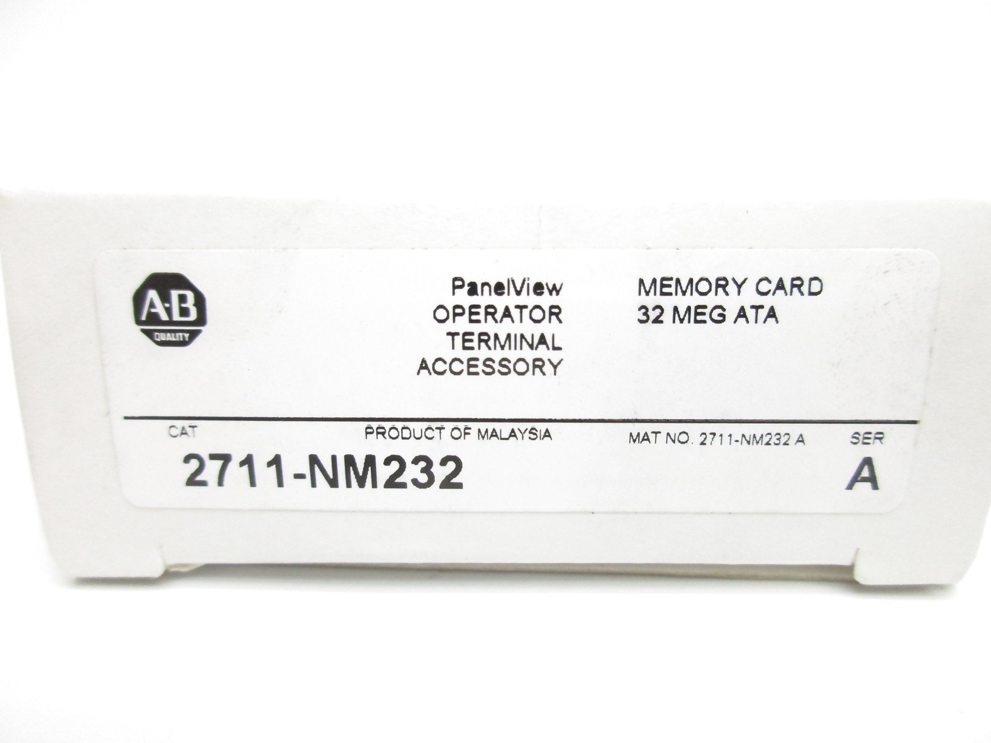 ALLEN BRADLEY 2711-NM232 SER. A (WH) NSMP