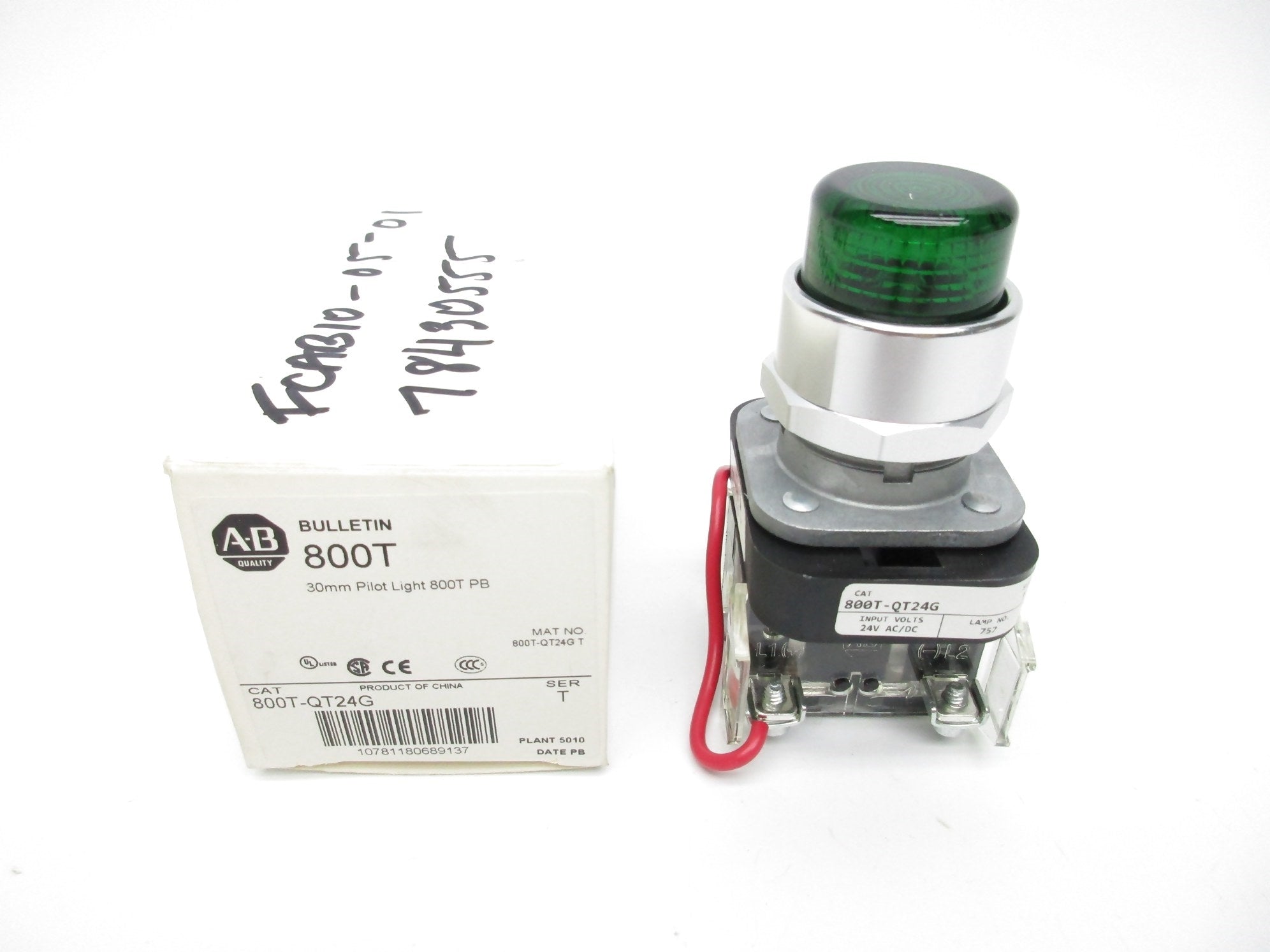 INDUSTRIAL SPARE PART 800T-QT24G SER. T 24VAC/DC (WH) NSMP