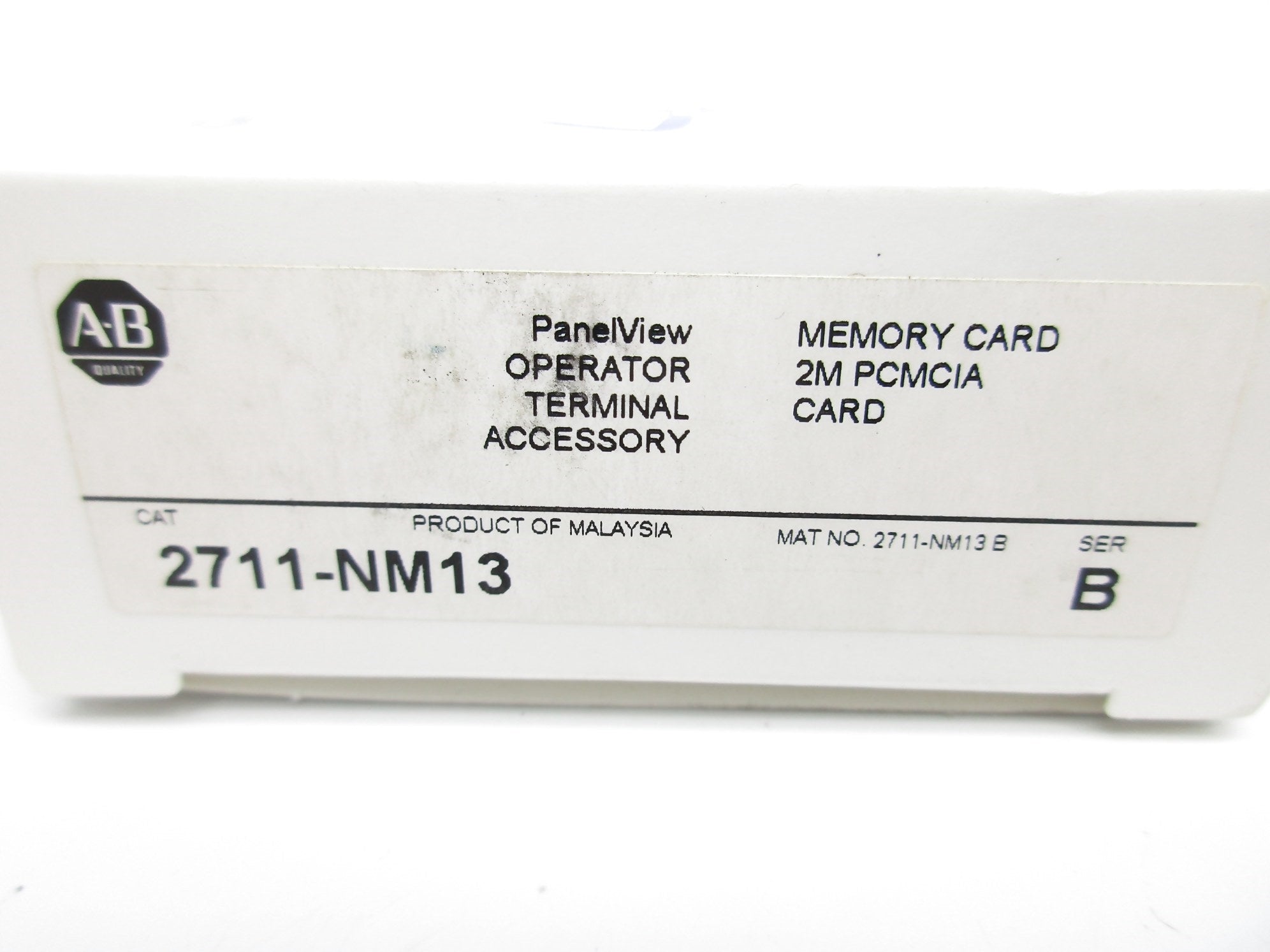 INDUSTRIAL SPARE PART 2711-NM13 SER. B NSMP