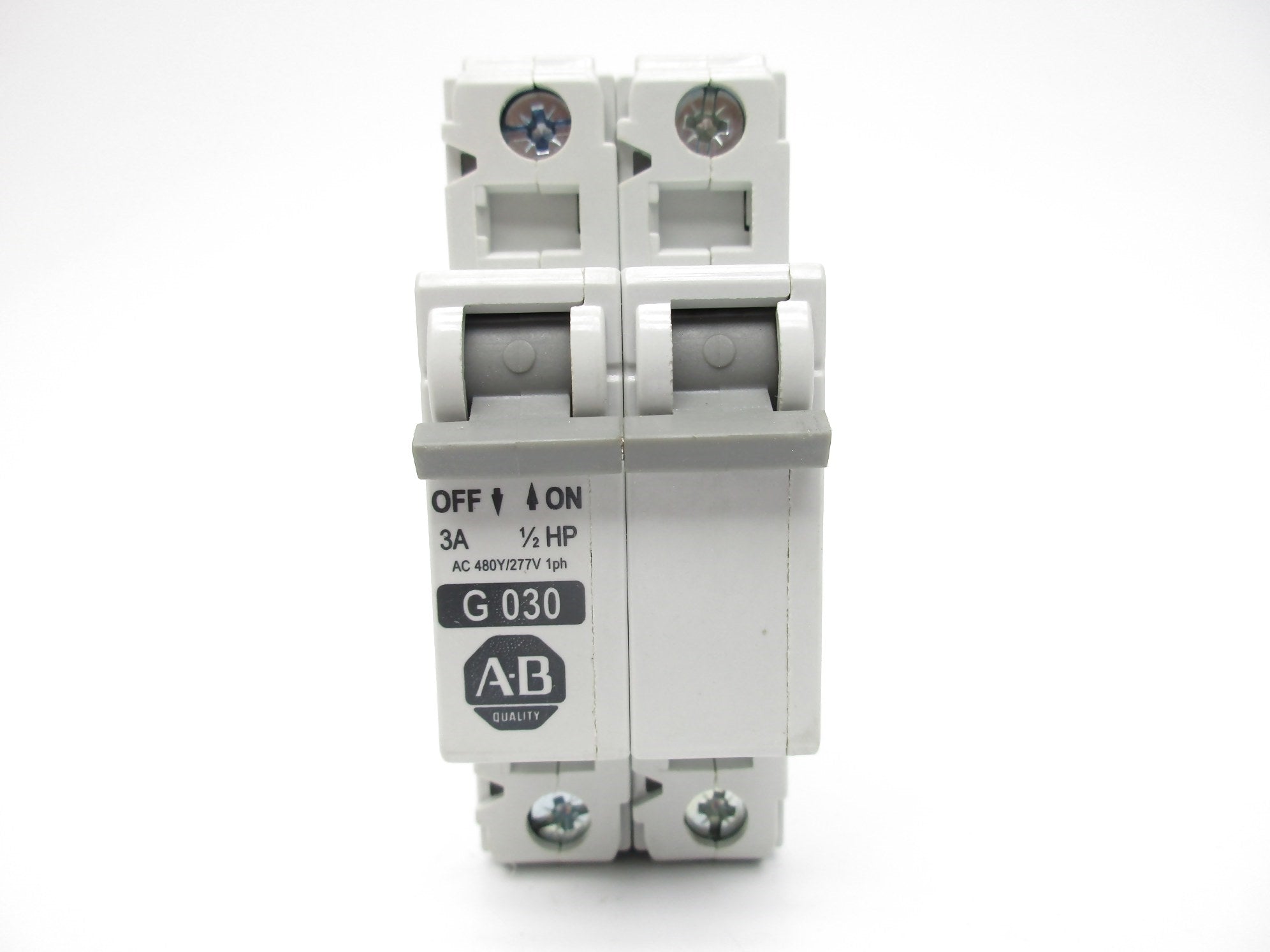 ALLEN BRADLEY 1492-CB2G030 SER. C 3A 277V (WH) NSMP