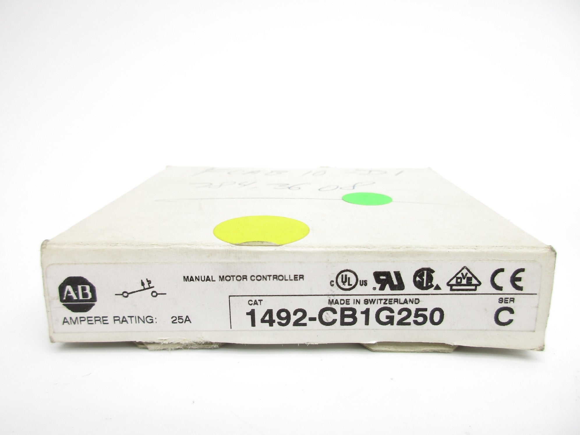 ALLEN BRADLEY 1492-CB1G250 SER. C 25A 277V (WH) NSMP