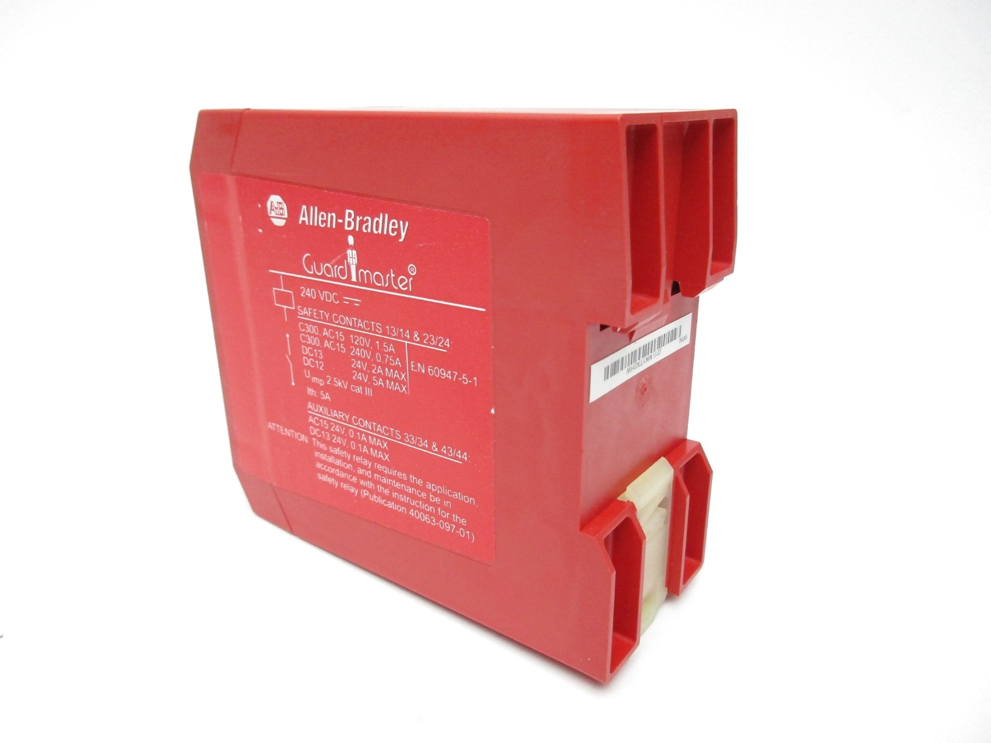 ALLEN BRADLEY 440R-ZBL220Z24 SER. A 0.75A 240VDC NSMP