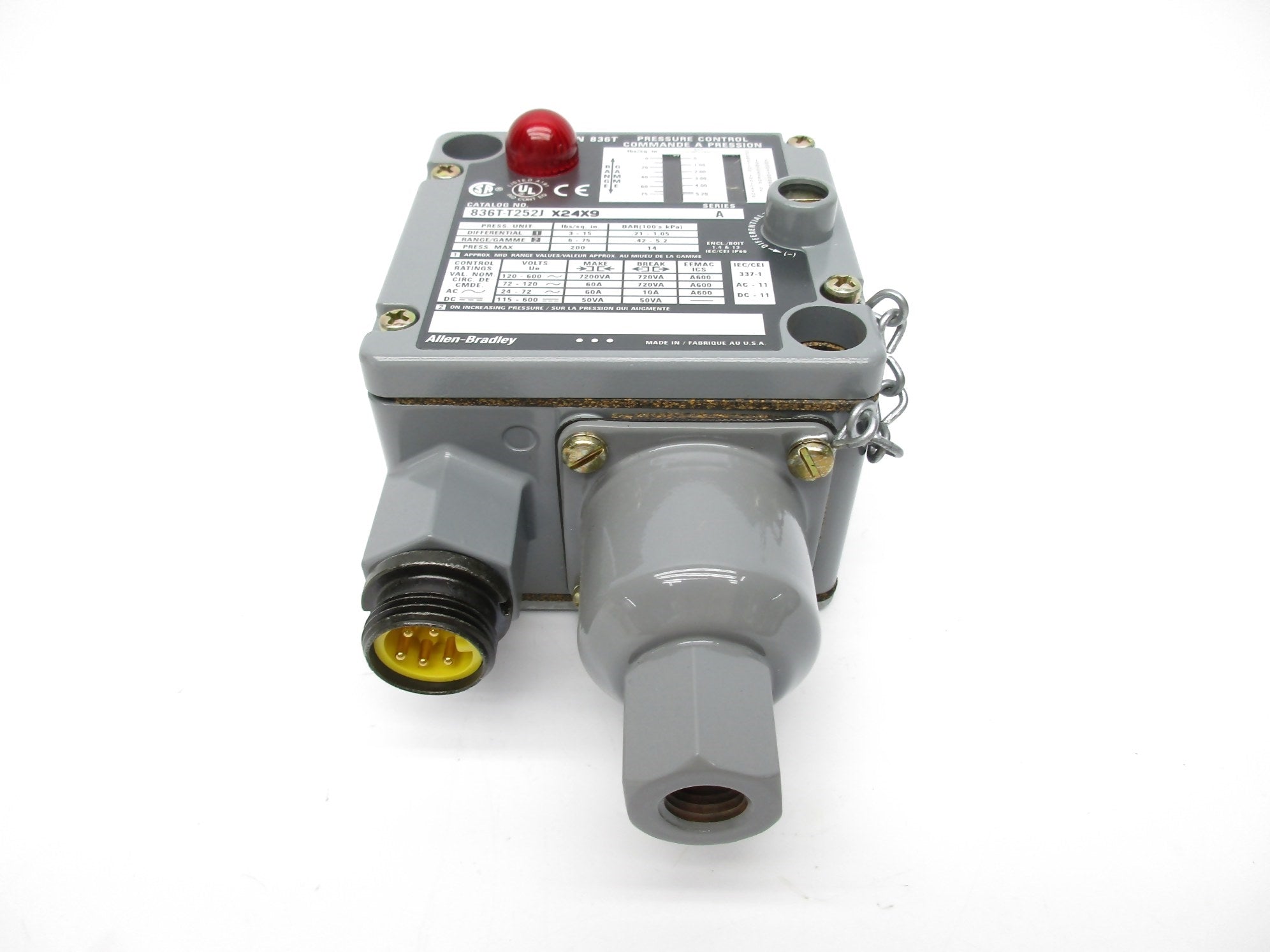INDUSTRIAL SPARE PART 836T-T252JX24X9 SER. A NSNP
