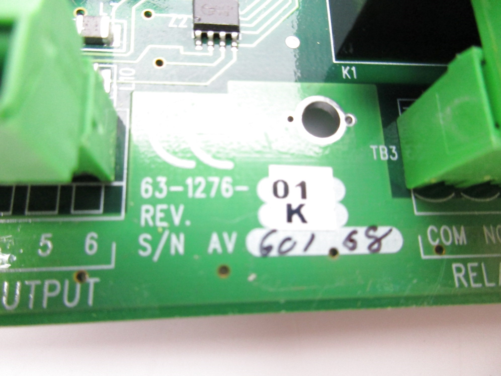 KISTLER MORSE 63-1276-01 REV. K (AS PICTURED) UNMP