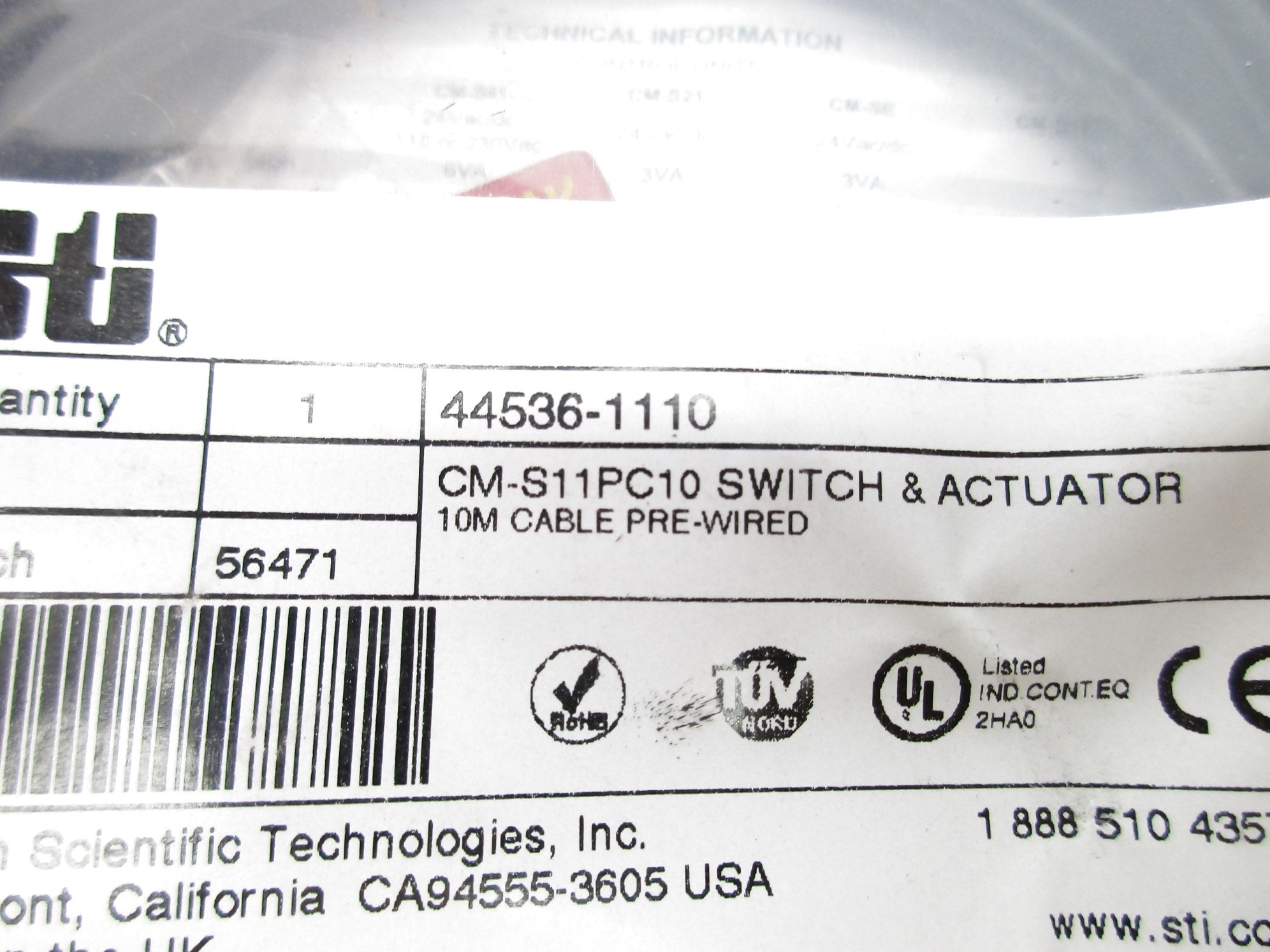 STI 44536-1110 NSMP