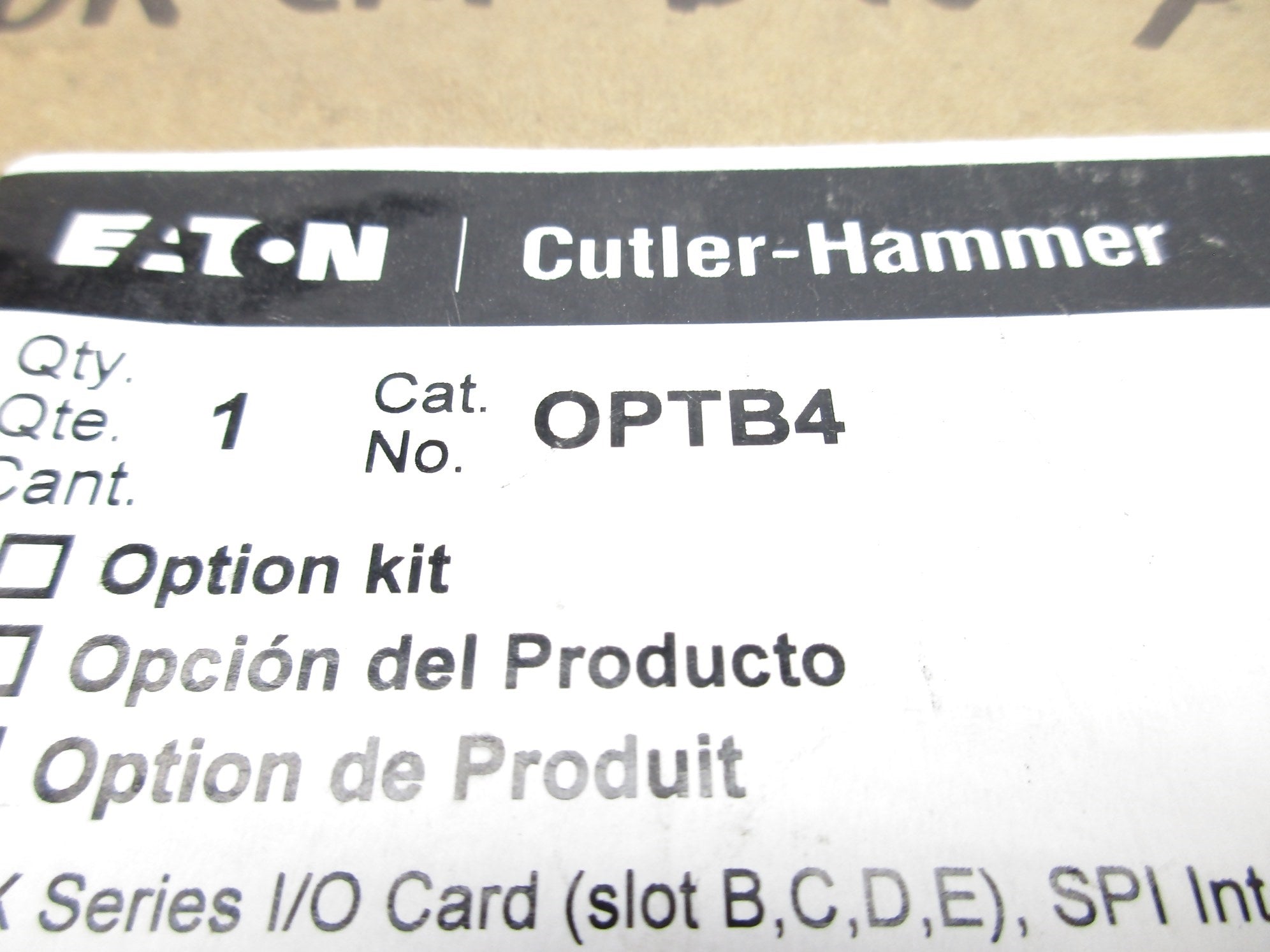 EATON OPTB4 NSMP