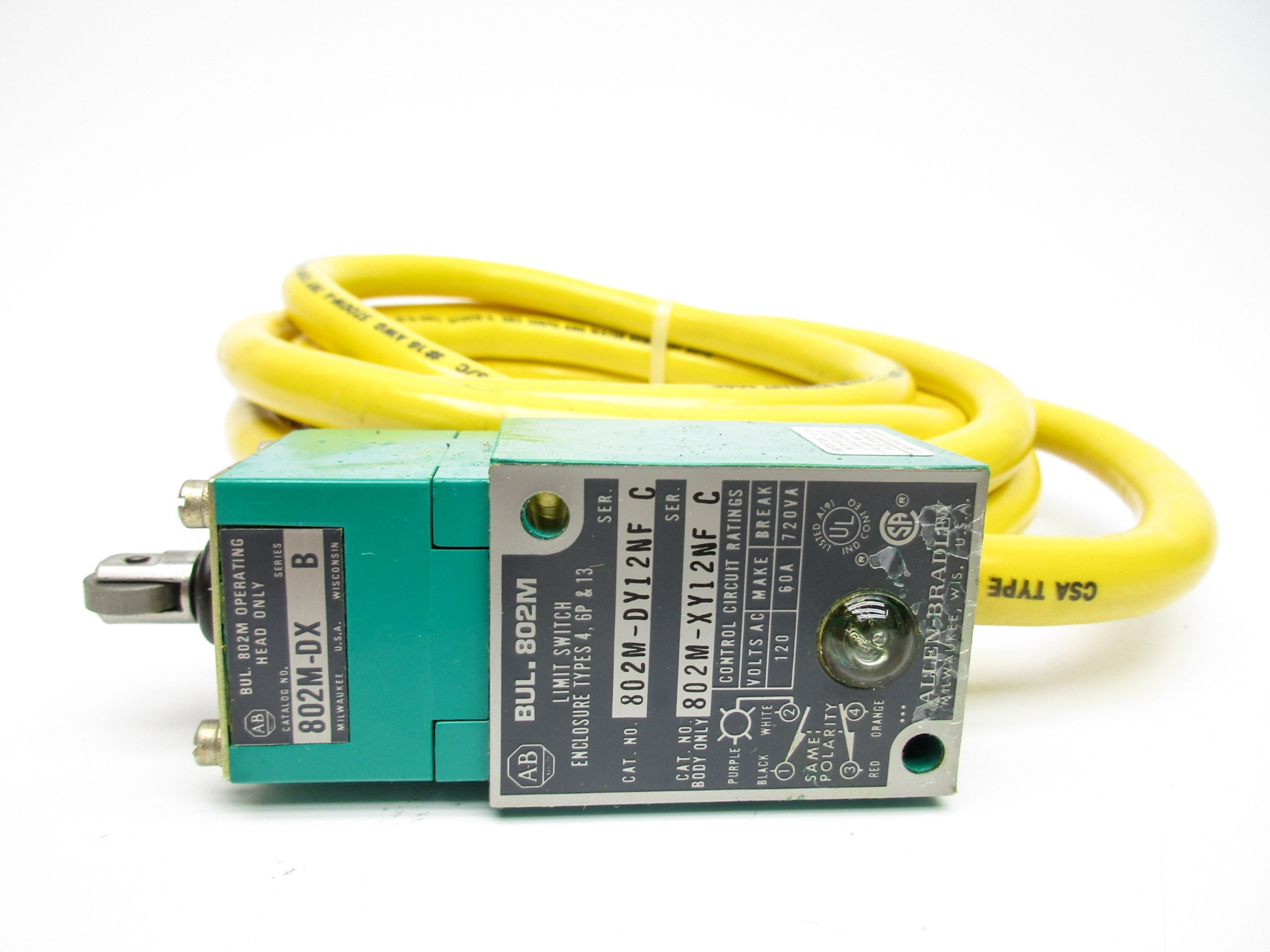 ALLEN BRADLEY 802M-DY12NF SER. C UNMP