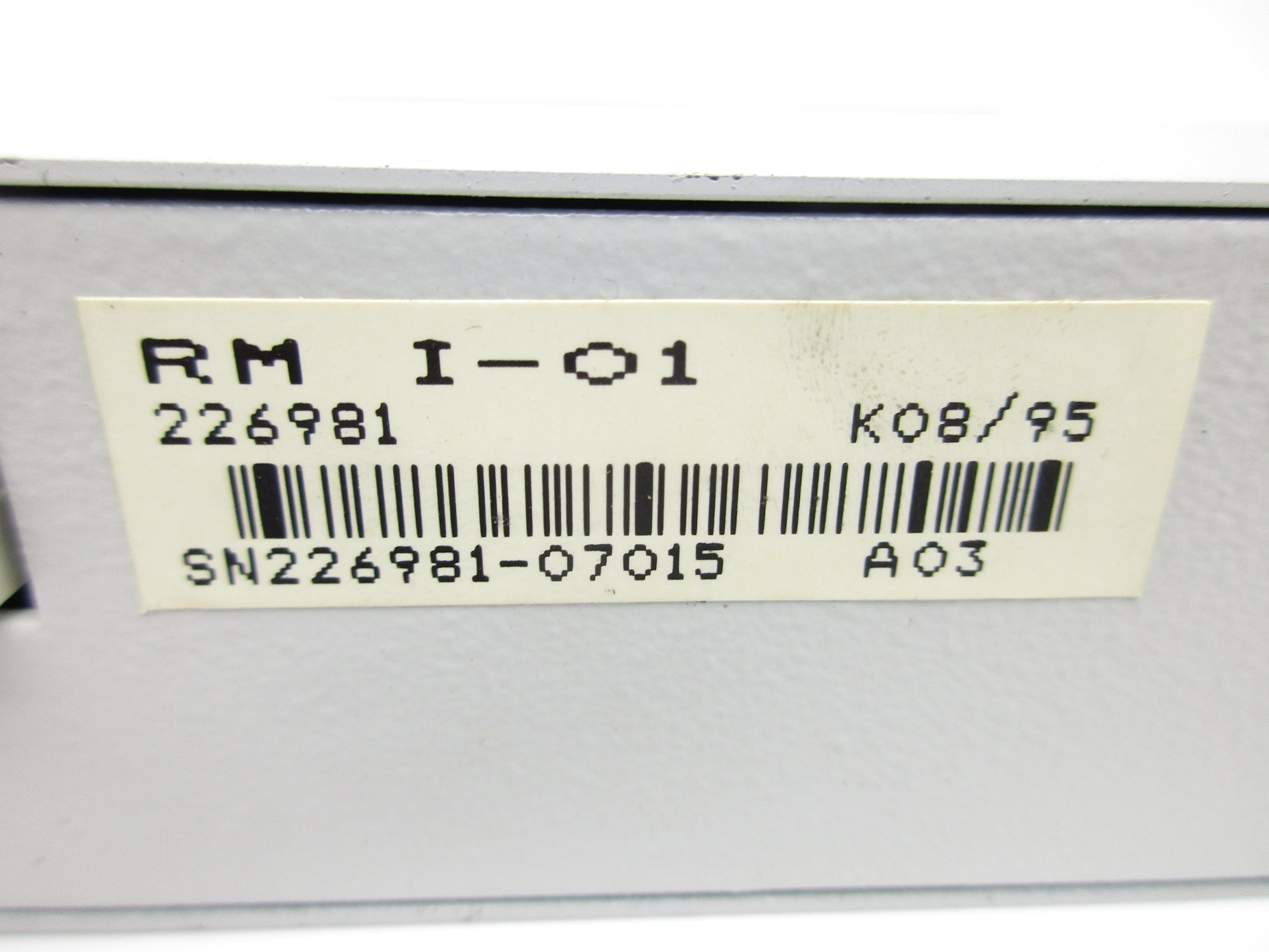 INDRAMAT RMI-01 226981 UNMP