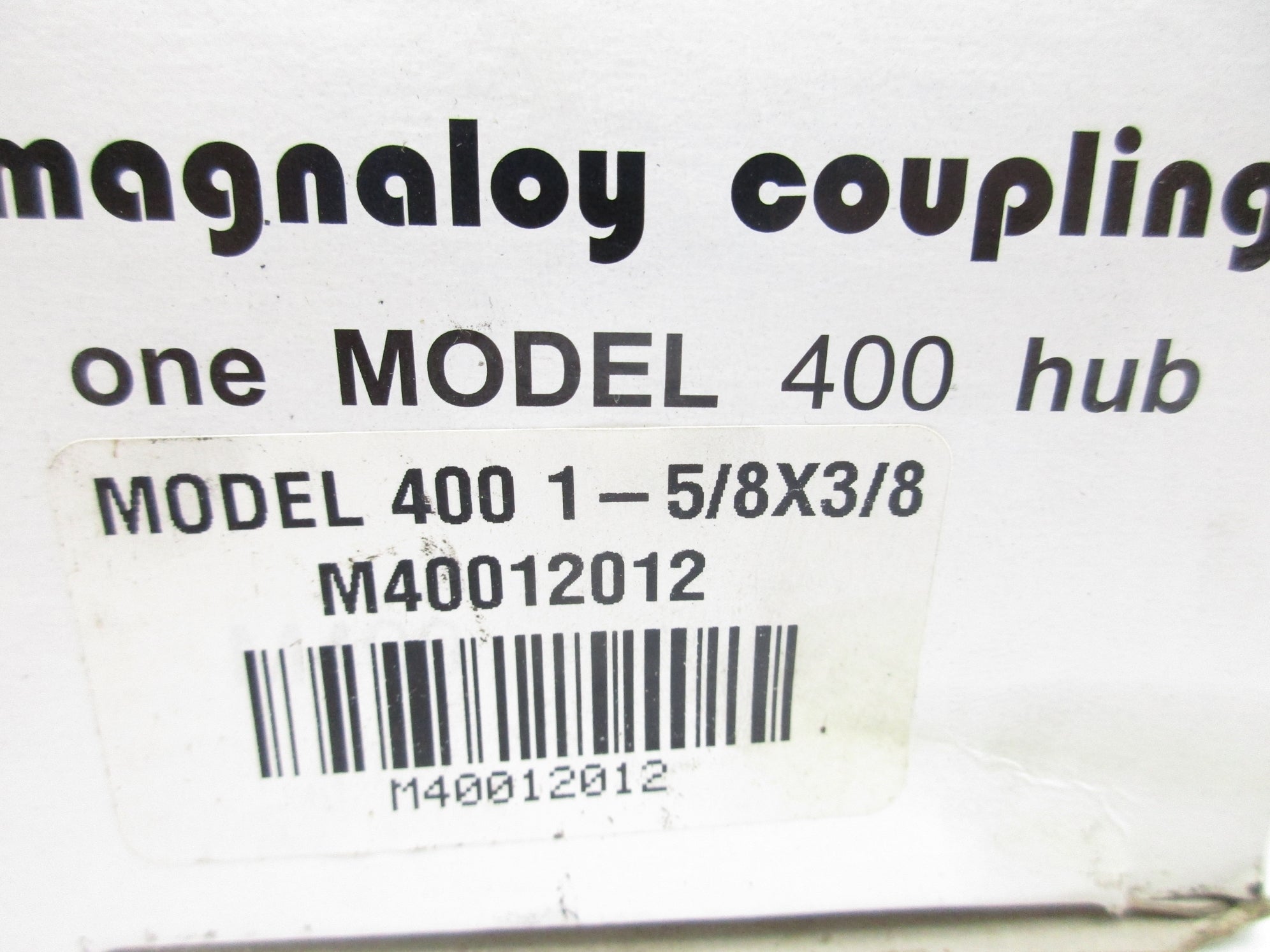 MAGNALOY COUPLING M40012012 NSMP
