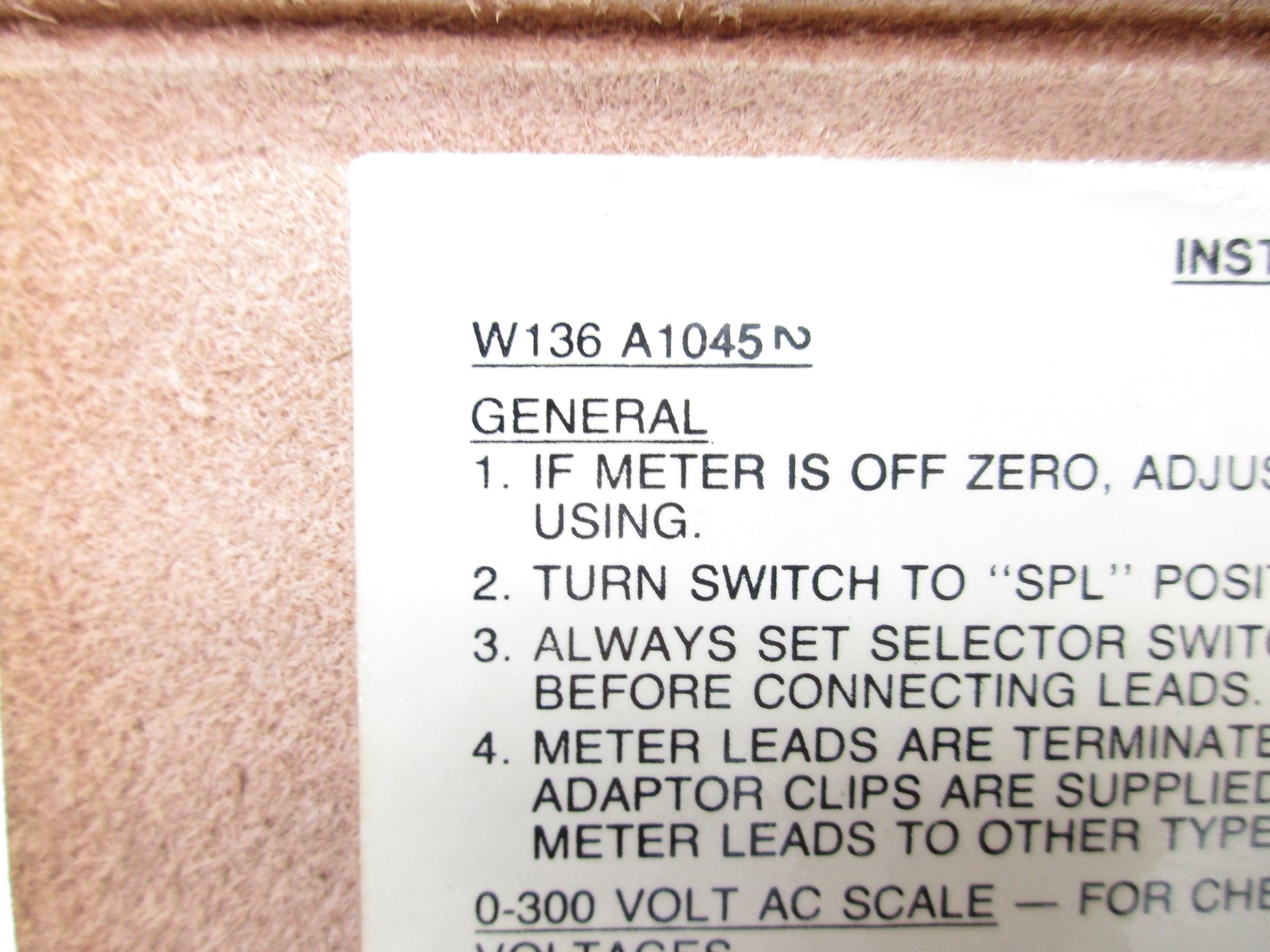 HONEYWELL W136A1045 NSMP