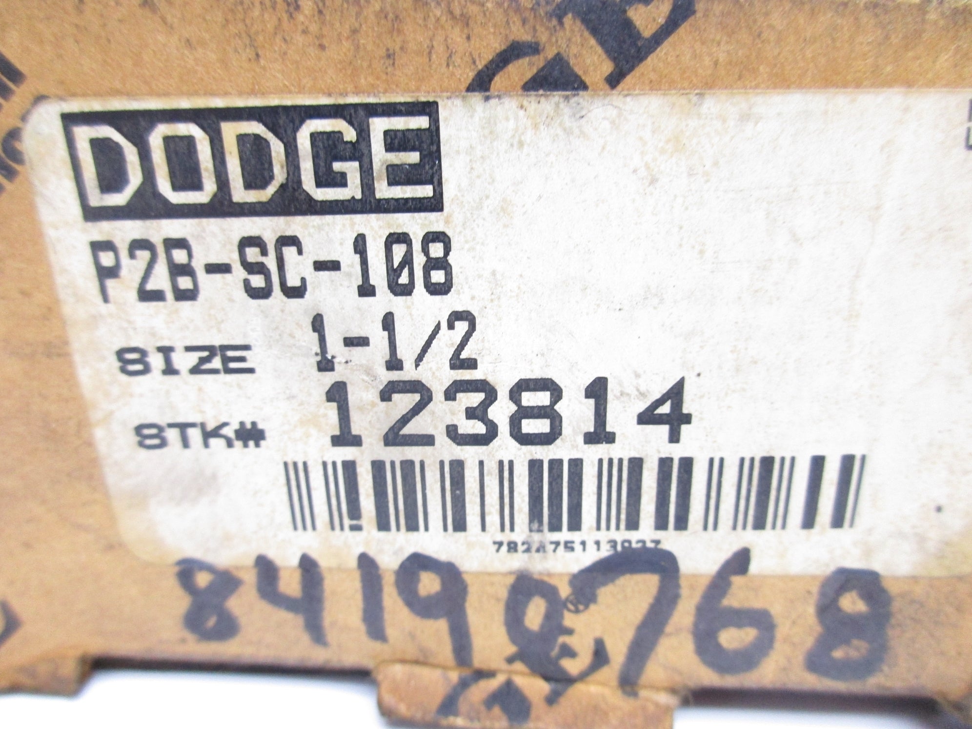 DODGE 123814 P2B-SC-108 NSMP