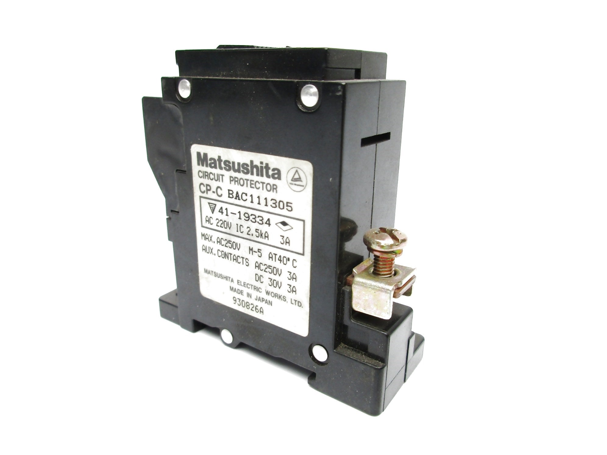 MATSUSHITA CP-C BAC111305 3A 220VAC NSNP