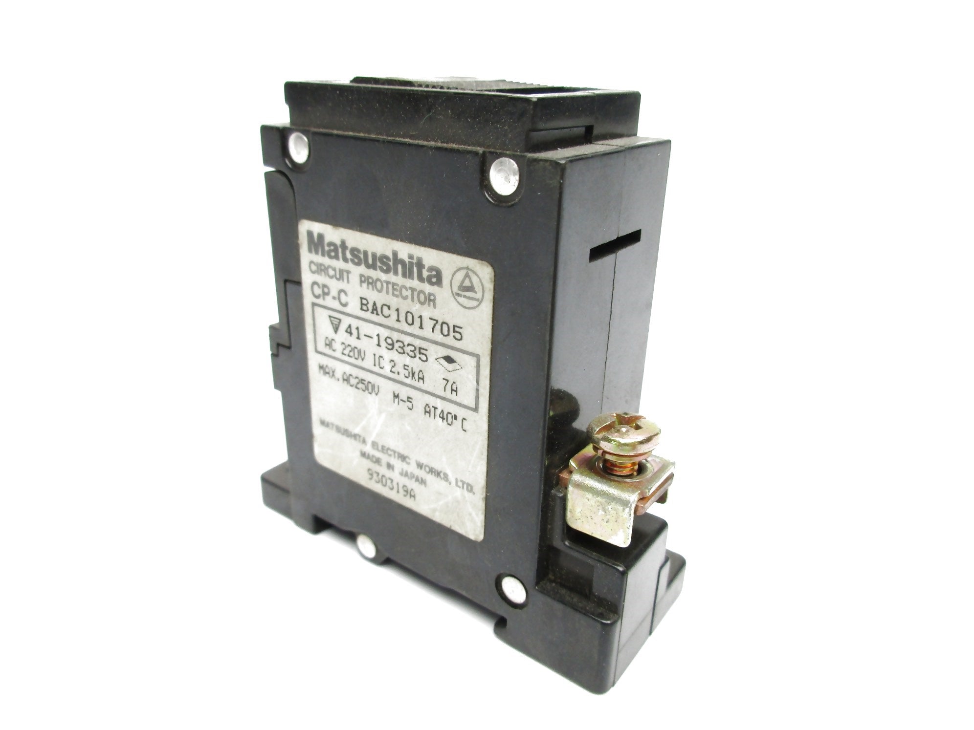 MATSUSHITA CP-C BAC101705 7A 220VAC NSNP
