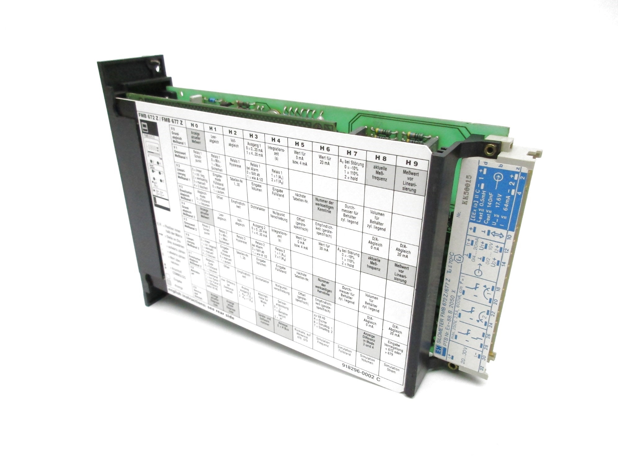 ENDRESS+HAUSER FMB672Z UNMP