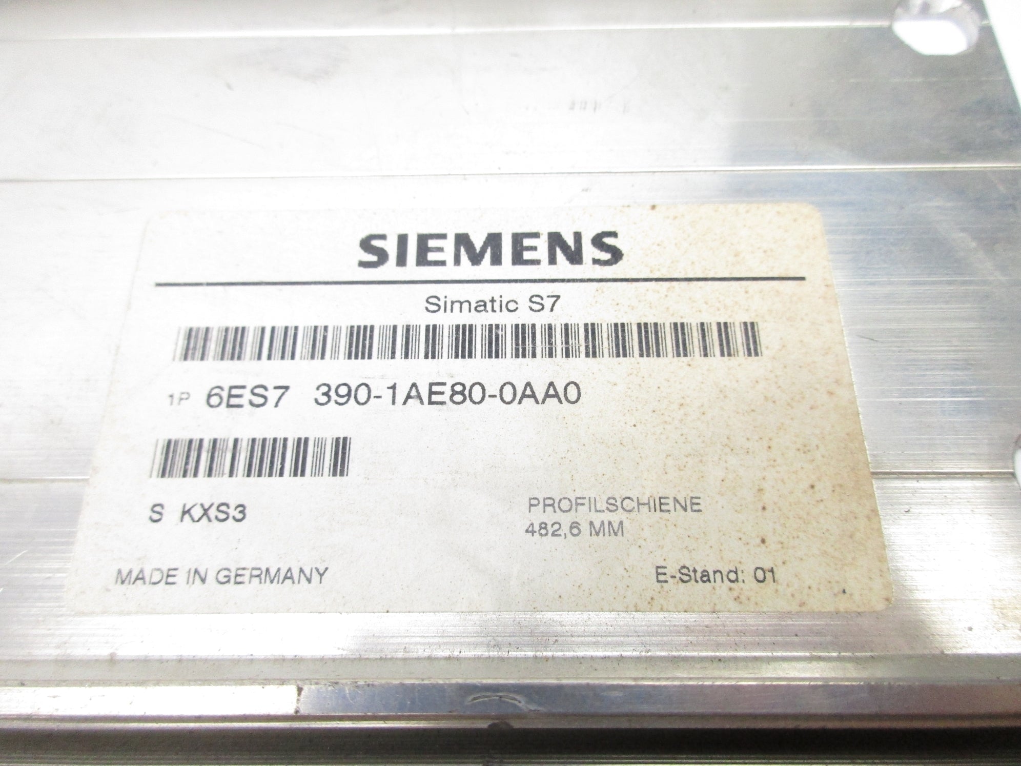 SIEMENS 6ES7390-1AE80-0AA0 NSNP
