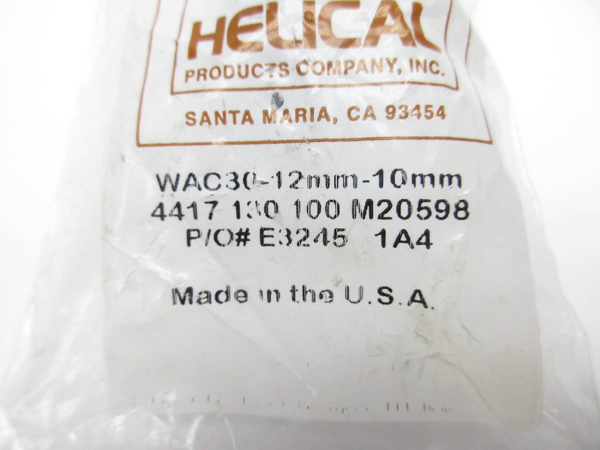 HELICAL WAC30-12MM-10MM NSMP