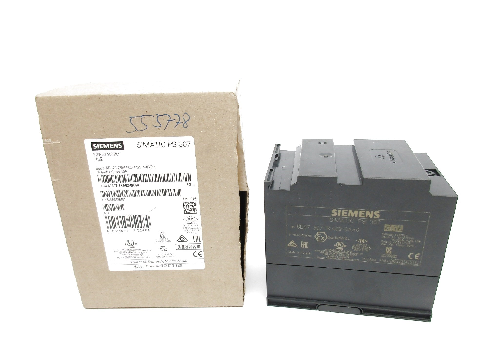 SIEMENS 6ES7307-1KA02-0AA0 NSMP