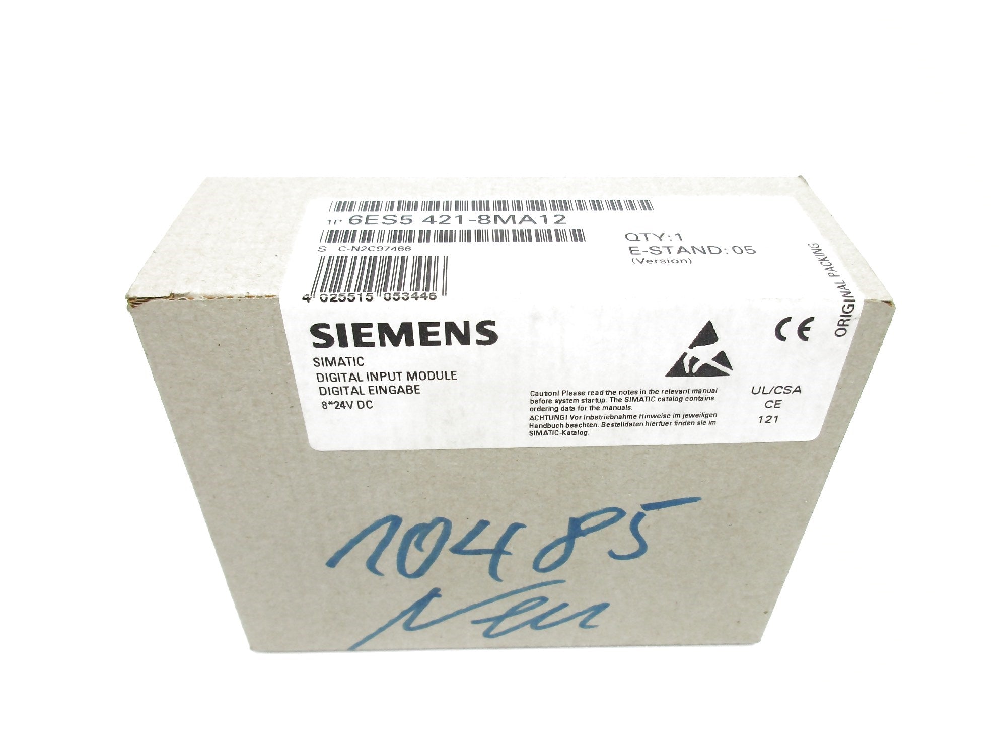 SIEMENS 6ES5421-8MA12 24VDC NSFS