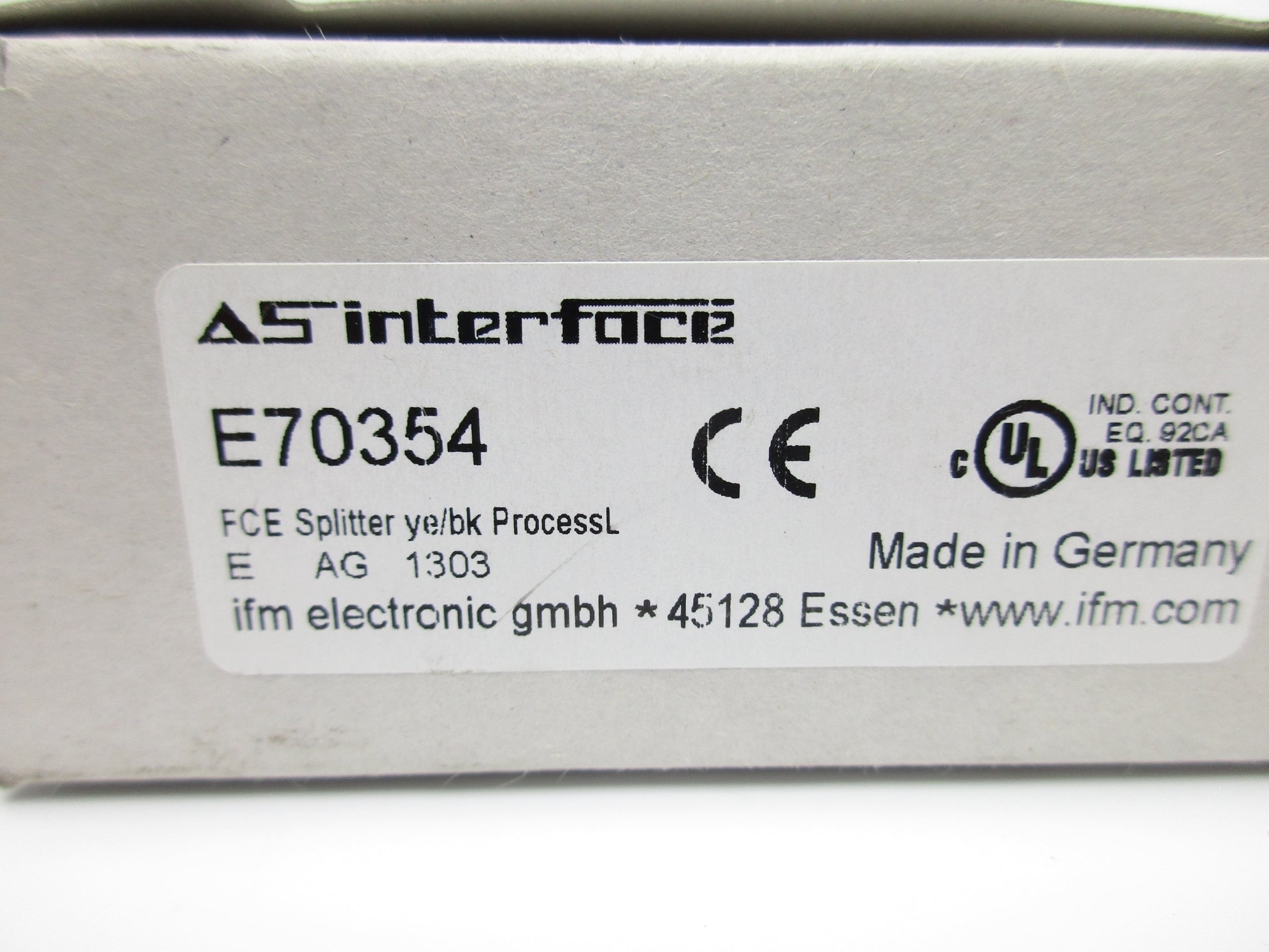 IFM EFECTOR E70354 NSMP