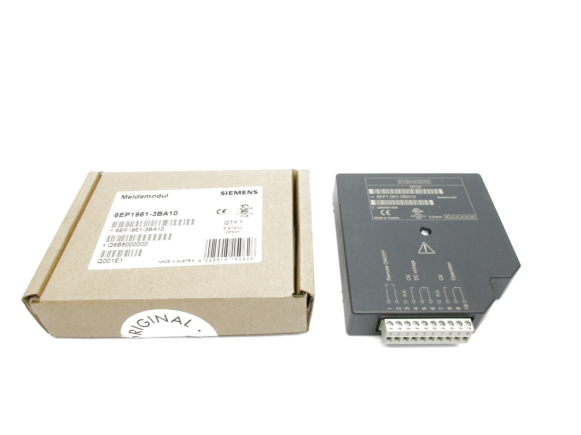 SIEMENS 6EP1961-3BA10 NSMP