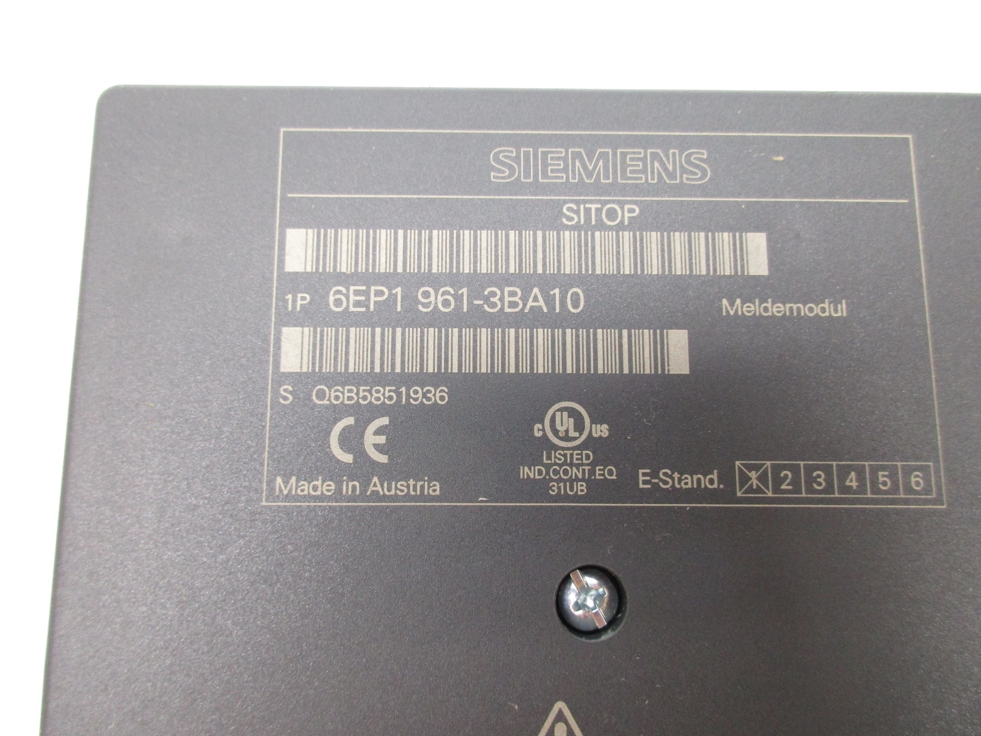 SIEMENS 6EP1961-3BA10 NSMP