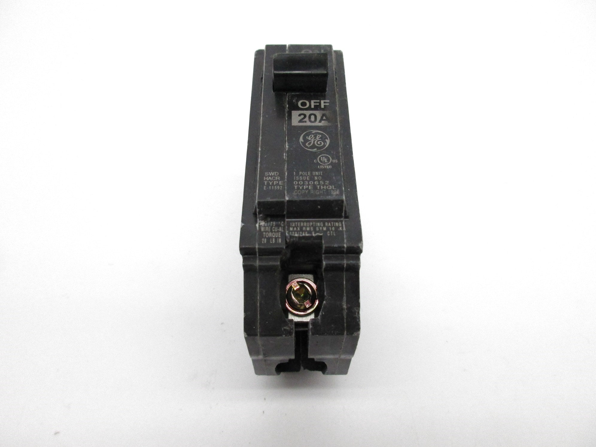 GENERAL ELECTRIC THQL120 120/240VAC 20A NSNP